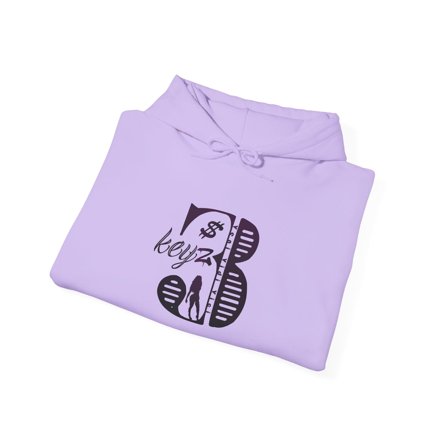 3Keyz Original Drip Unisex hoodie in Purple/Black