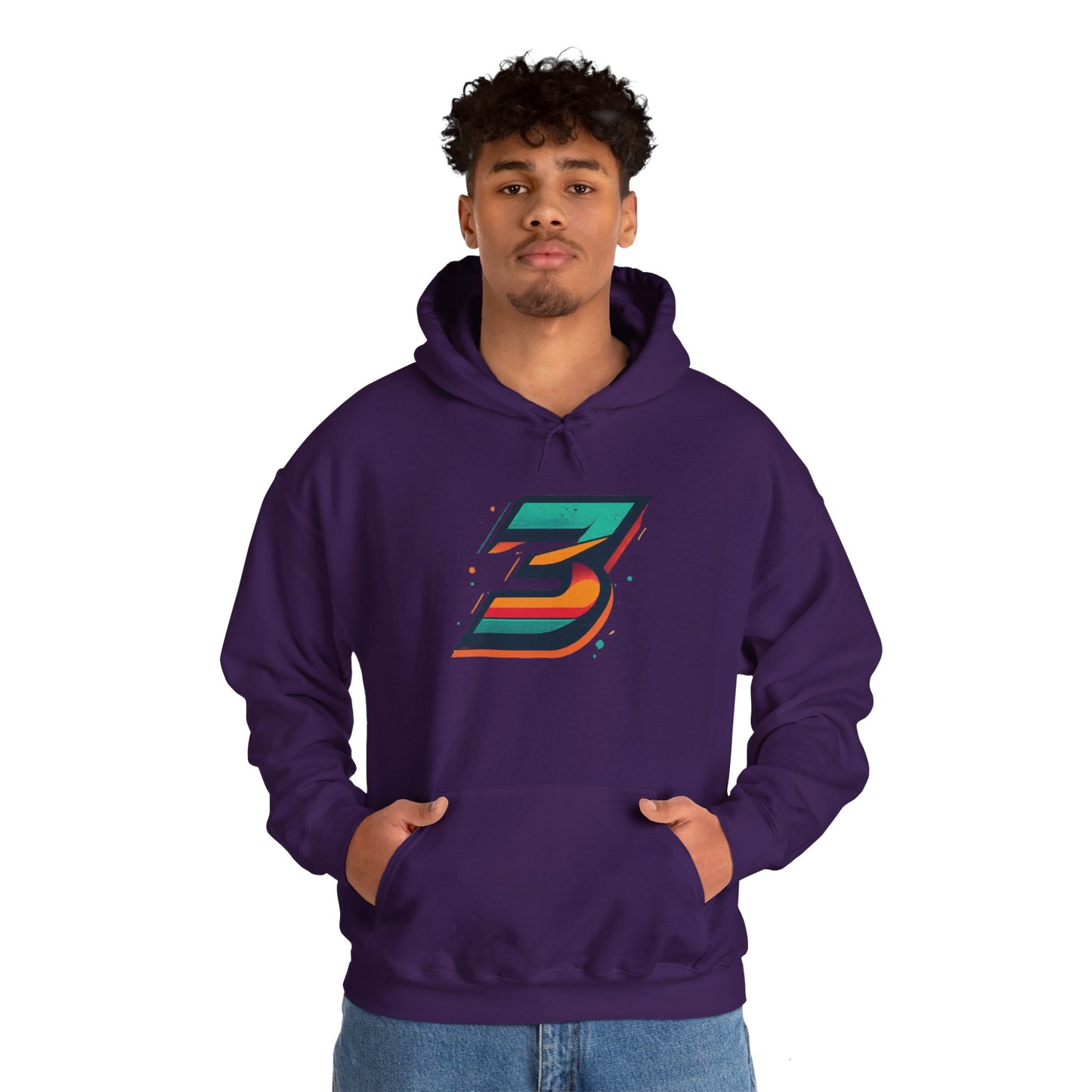 3keyz Big 3 Wavey Unisex Hoodie