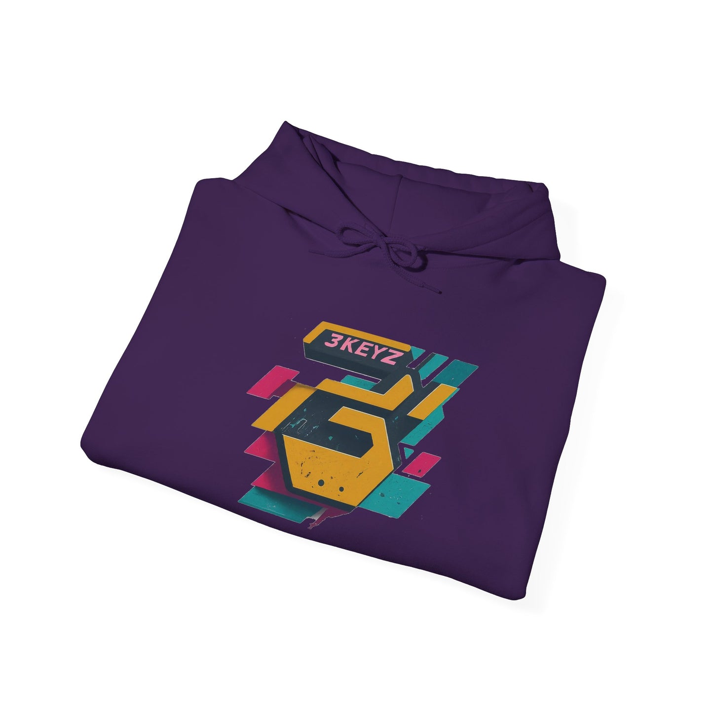 3keyz Big 3 Paint Splatter2 Hoodie