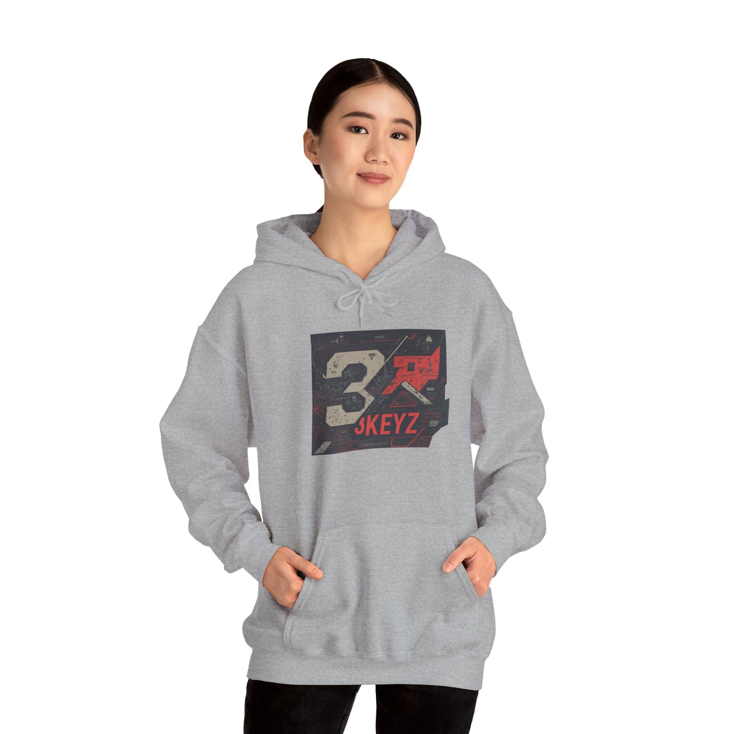 3keyz Big 3 Abstract Hoodie