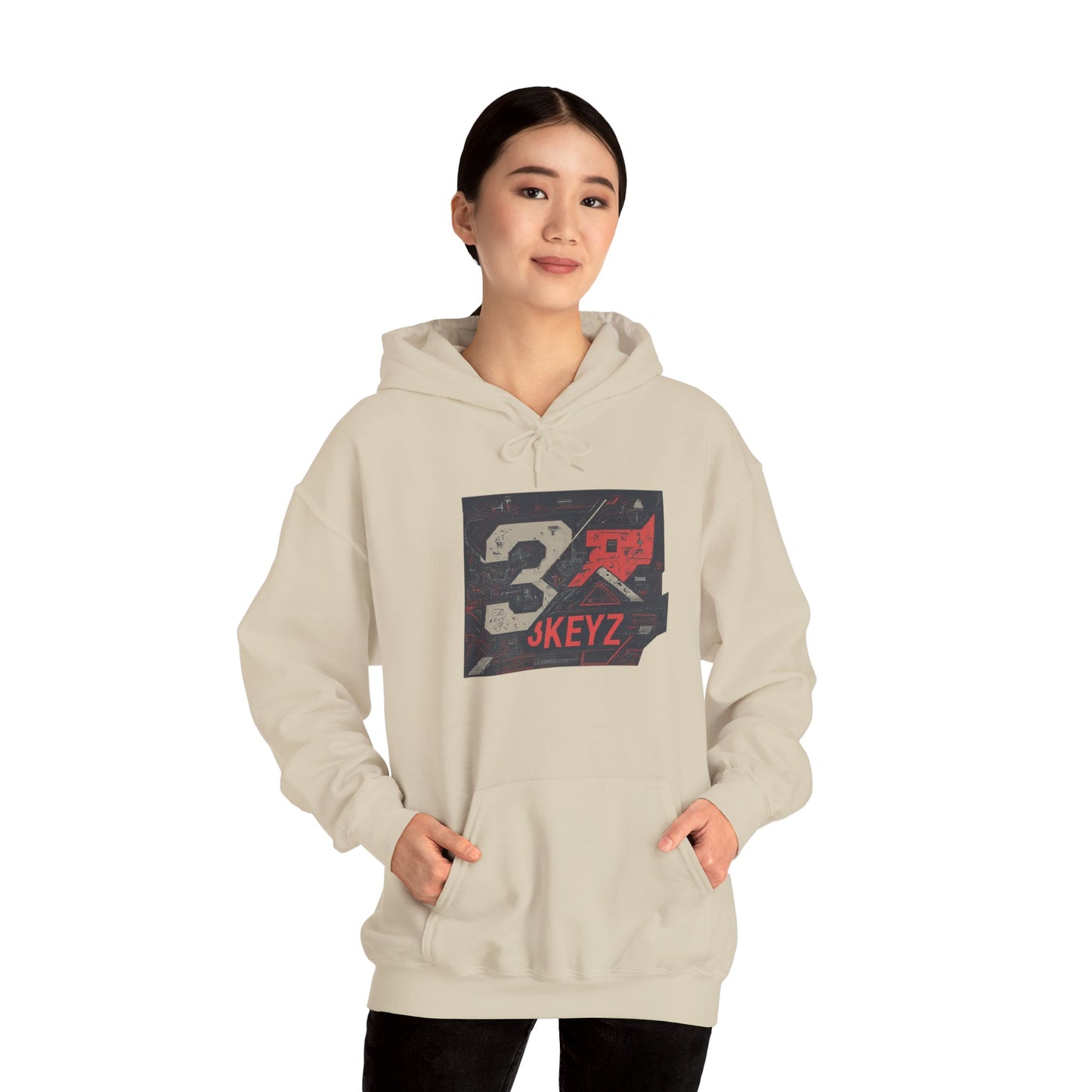 3keyz Big 3 Abstract Hoodie