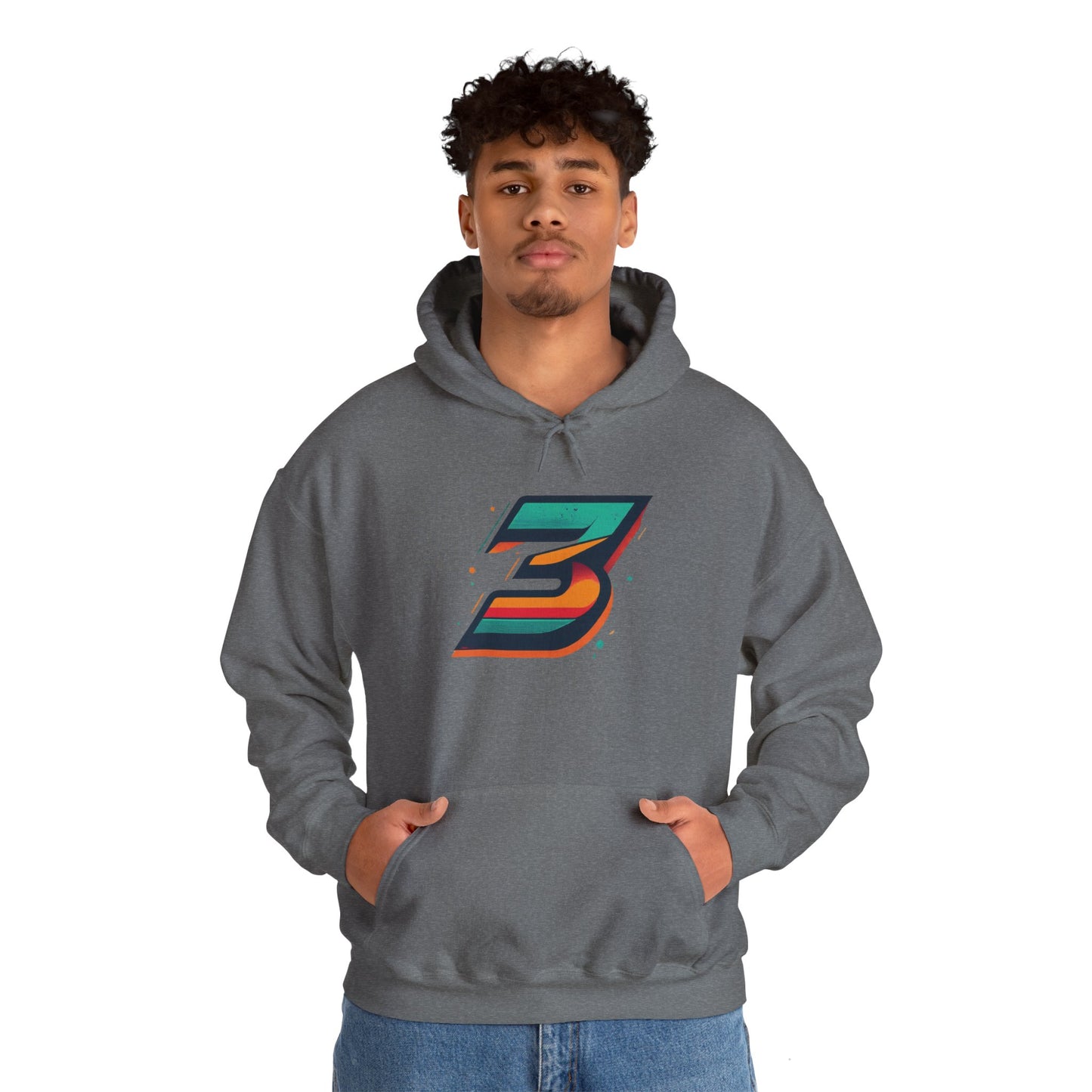 3keyz Big 3 Wavey Unisex Hoodie