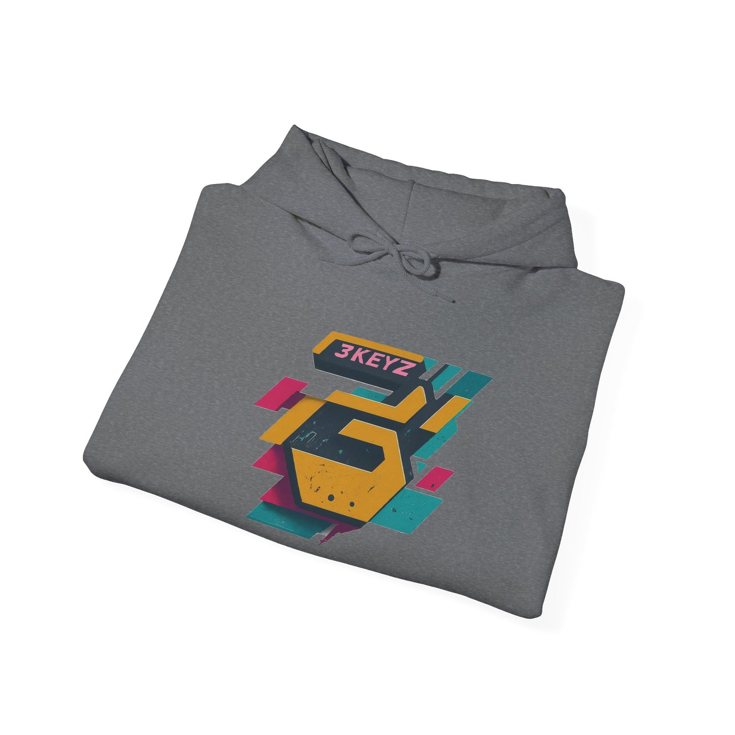 3keyz Big 3 Paint Splatter2 Hoodie