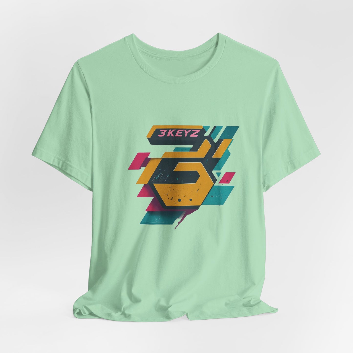 3keyz BIg 3 Paint Splatter1 Unisex T-Shirt