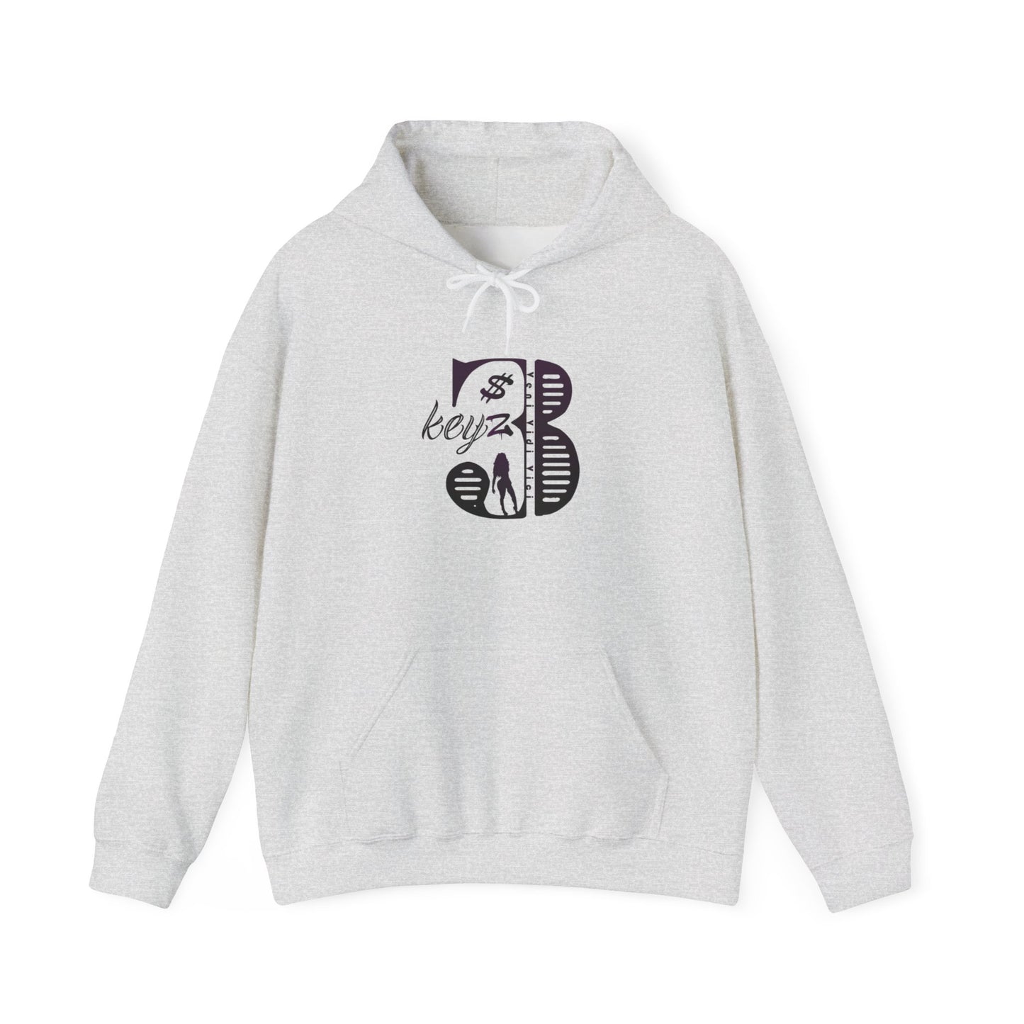 3Keyz Original Drip Unisex hoodie in Purple/Black