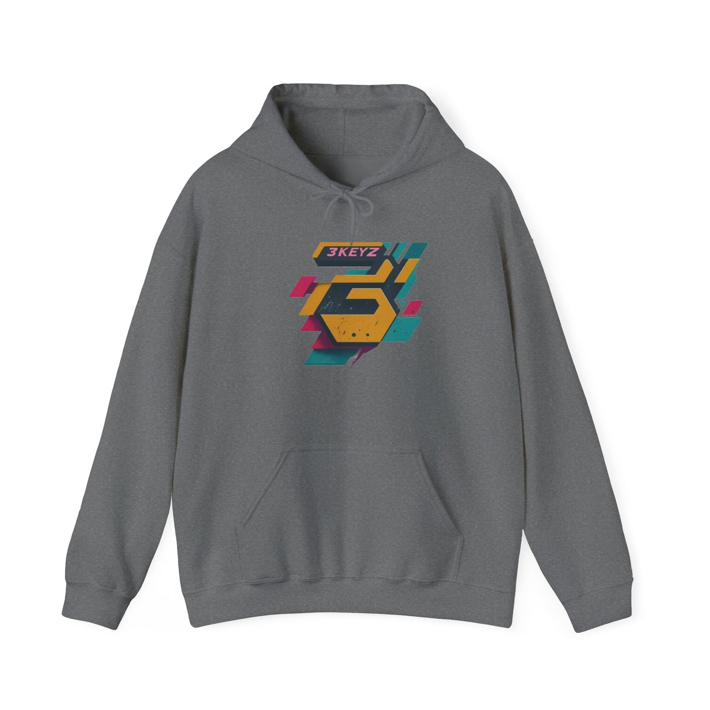 3keyz Big 3 Paint Splatter2 Hoodie