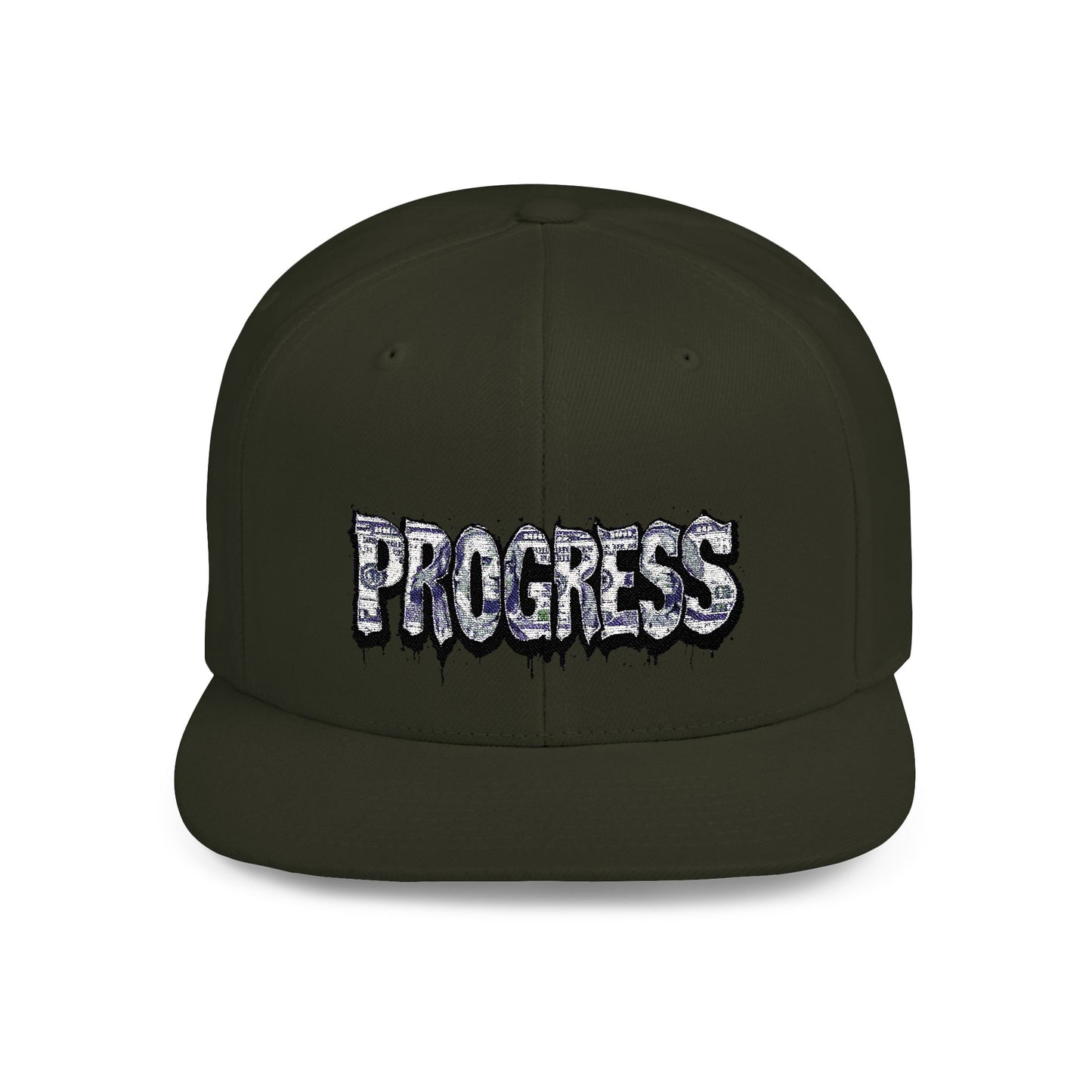 Snapback Cap - Progress Drip Money