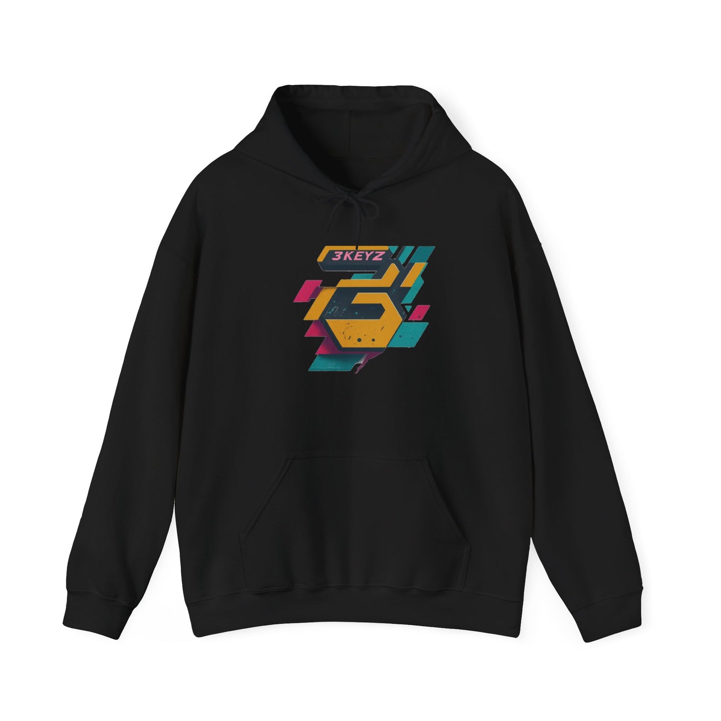 3keyz Big 3 Paint Splatter2 Hoodie