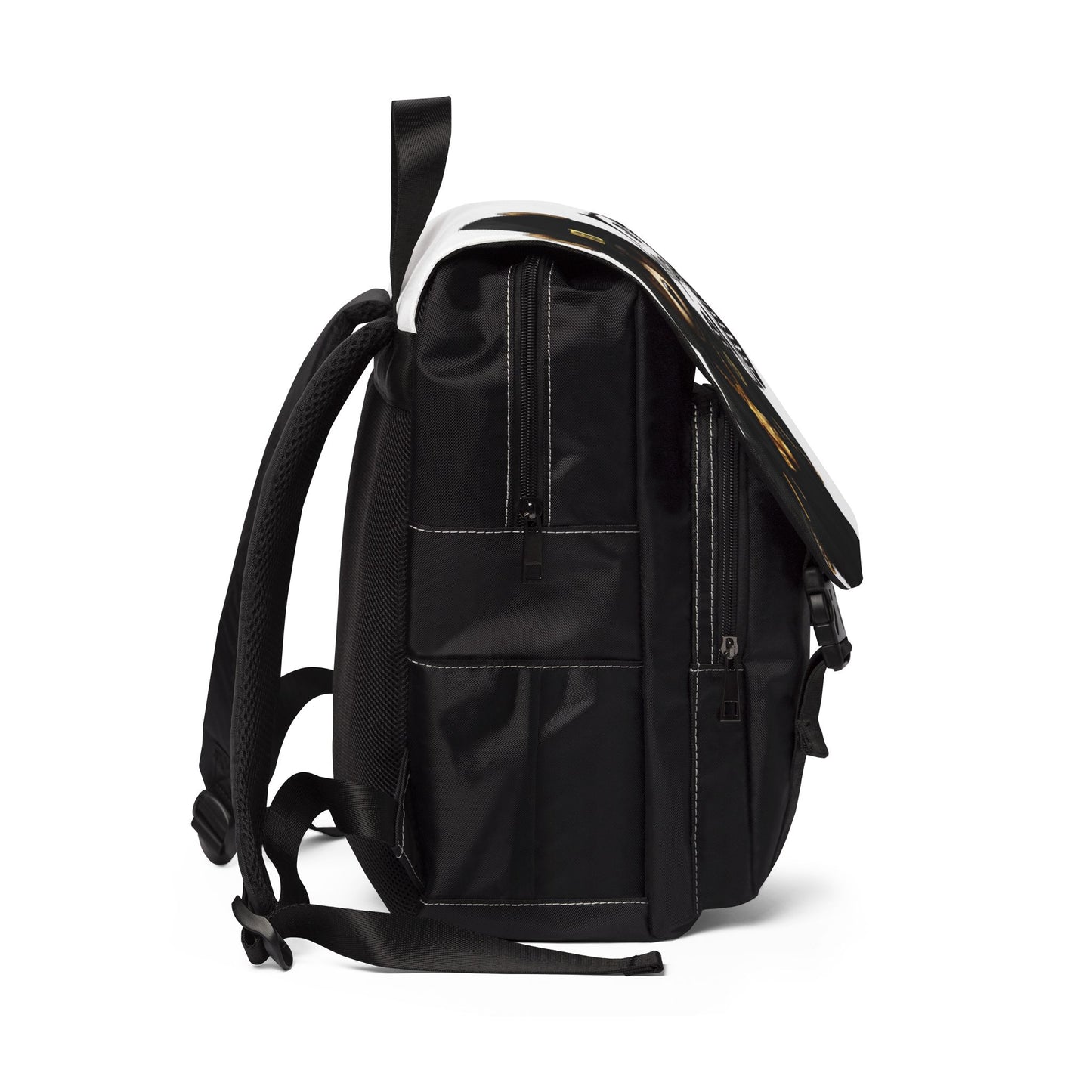 3keyz OG Teddy Backpack Black Drip Design