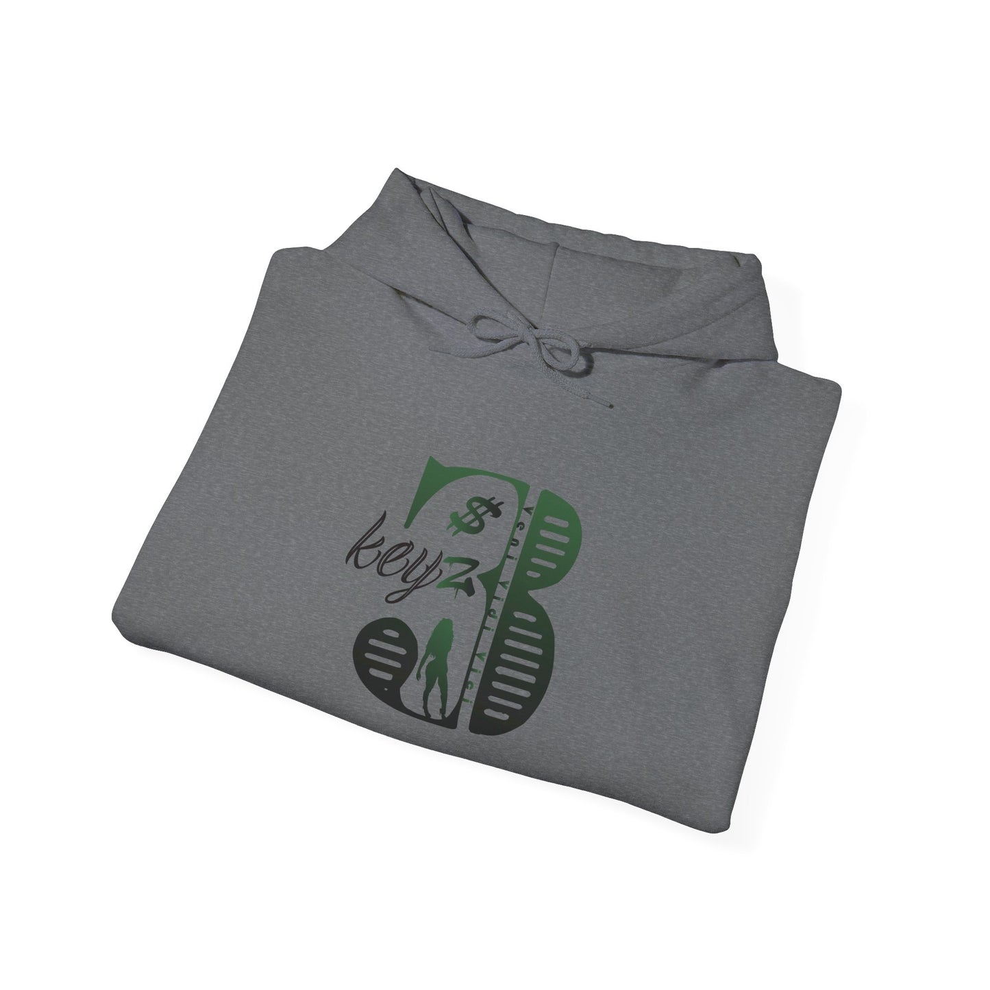 3Keyz Original Drip Unisex hoodie Green/Black