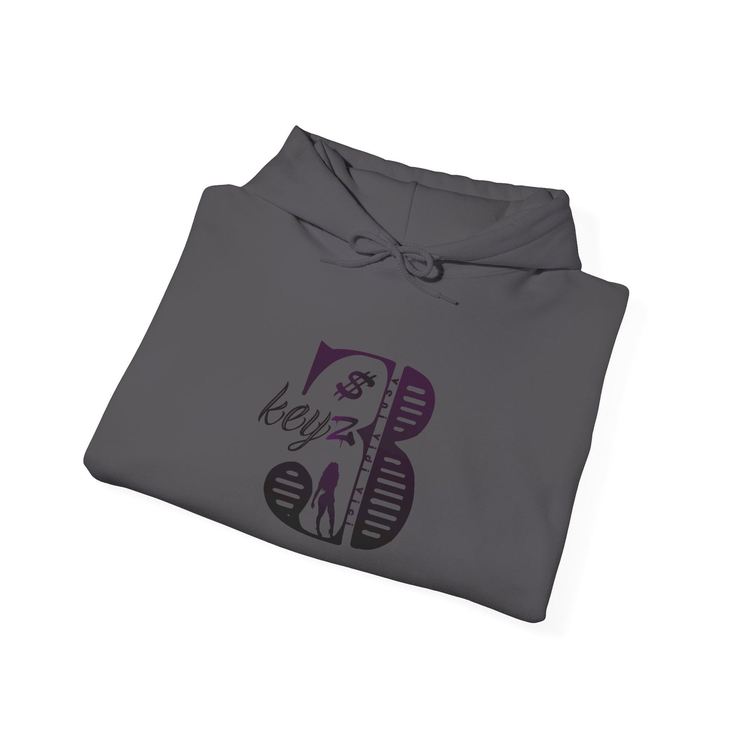 3Keyz Original Drip Unisex hoodie in Purple/Black