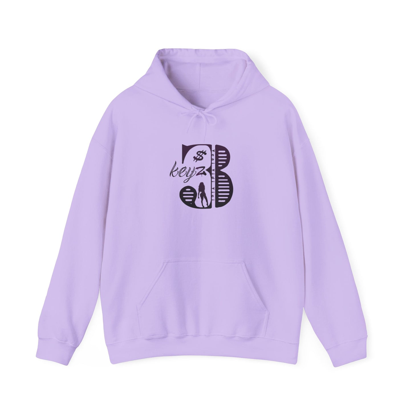 3Keyz Original Drip Unisex hoodie in Purple/Black