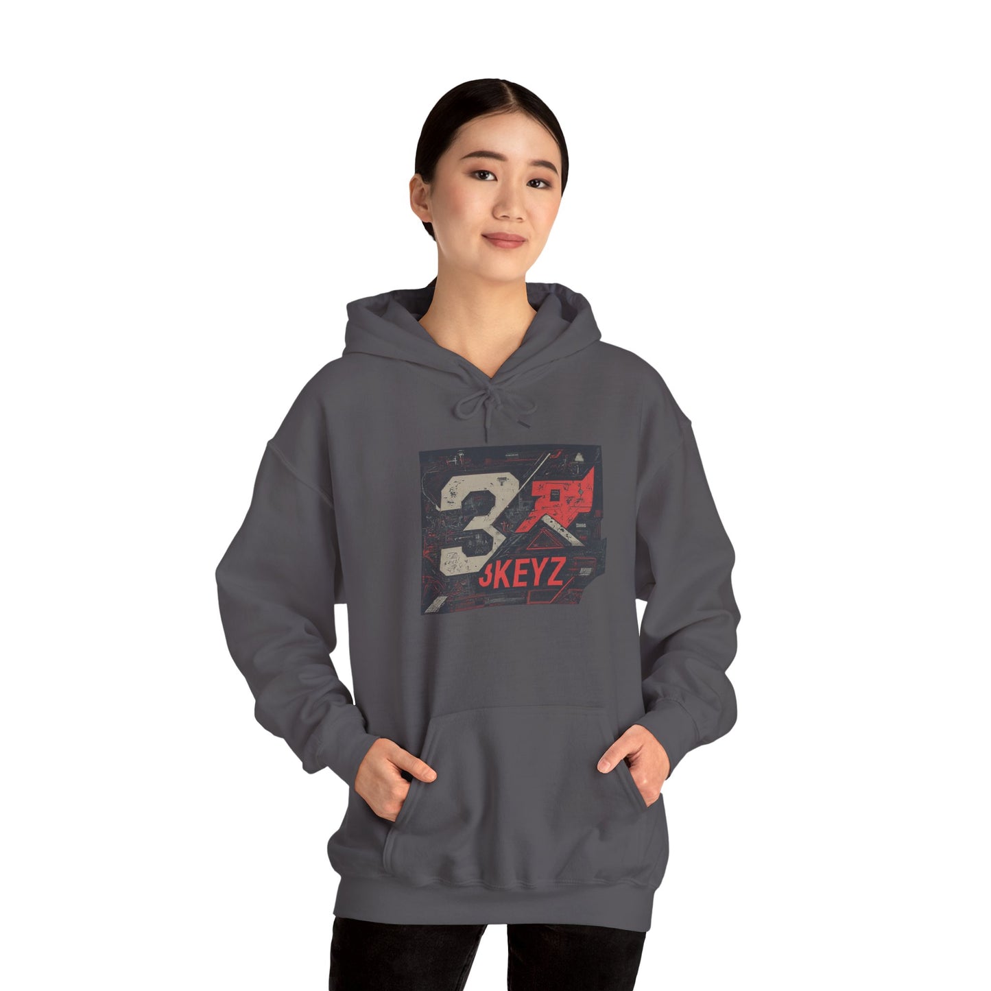 3keyz Big 3 Abstract Hoodie
