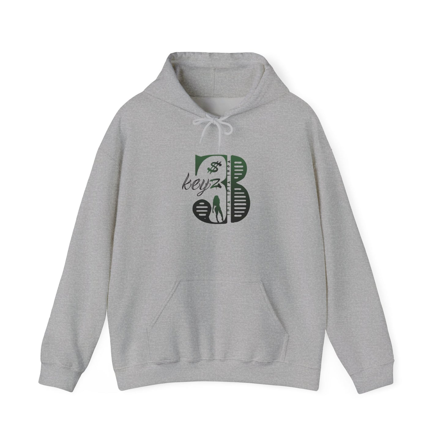 3Keyz Original Drip Unisex hoodie Green/Black