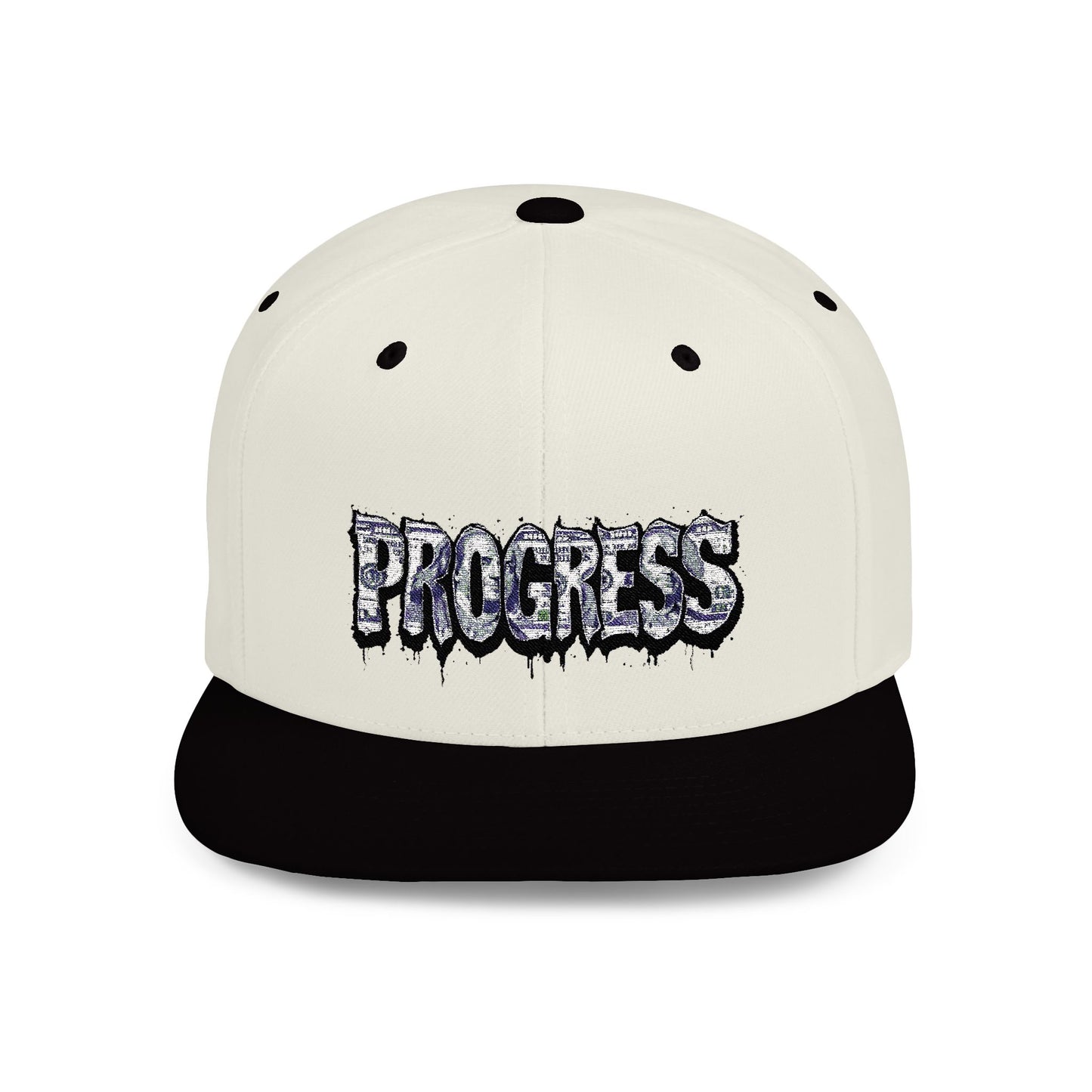 Snapback Cap - Progress Drip Money