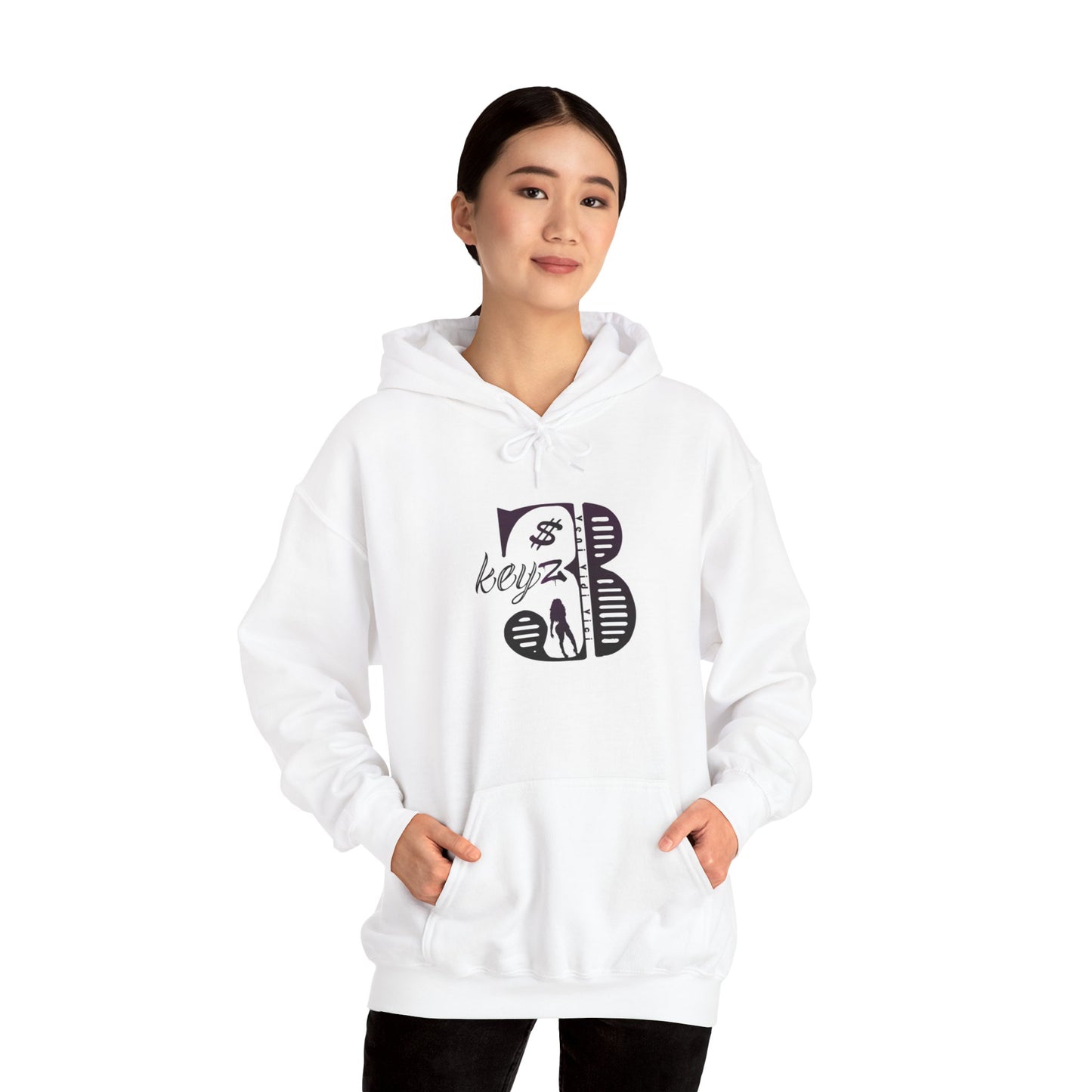 3Keyz Original Drip Unisex hoodie in Purple/Black