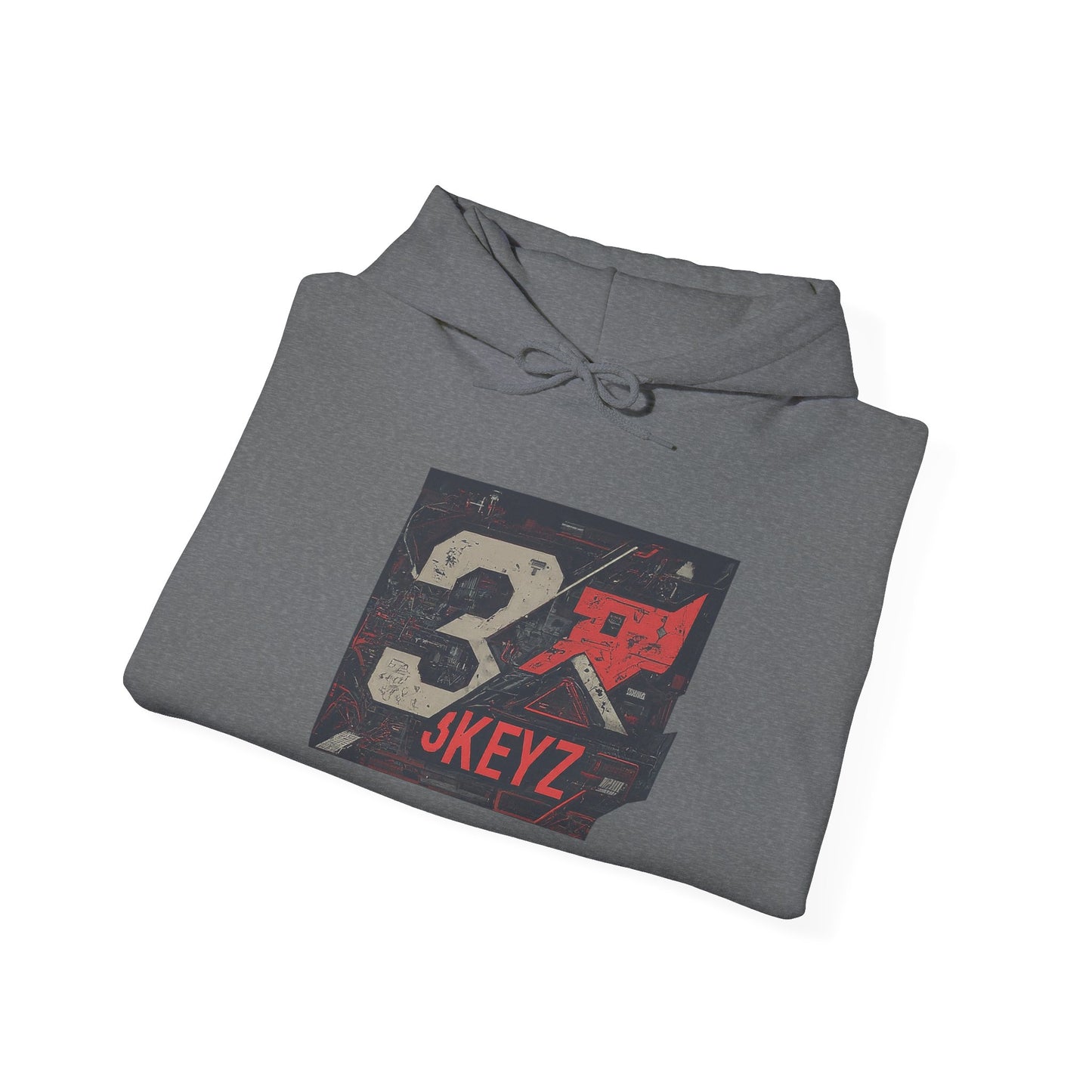 3keyz Big 3 Abstract Hoodie