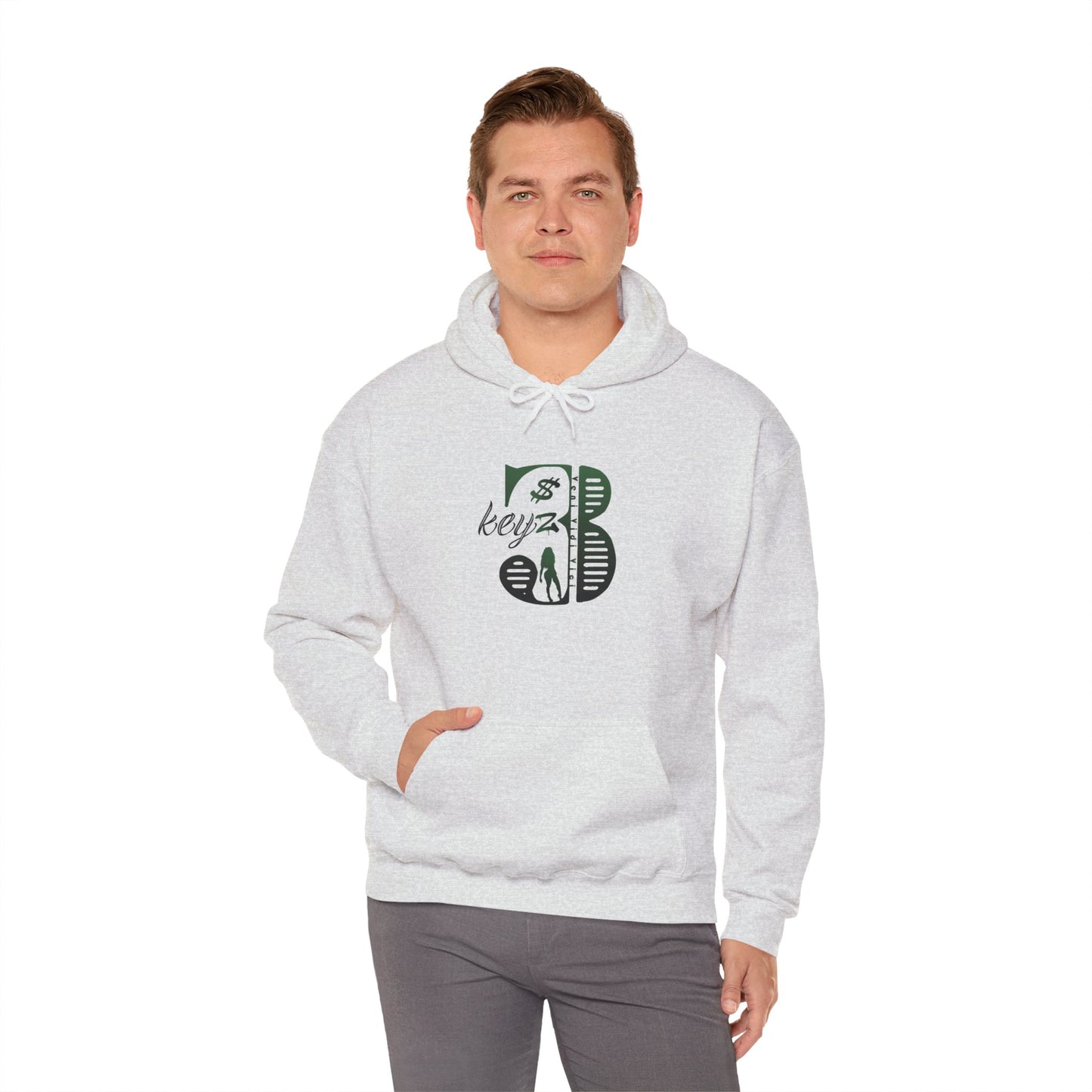 3Keyz Original Drip Unisex hoodie Green/Black