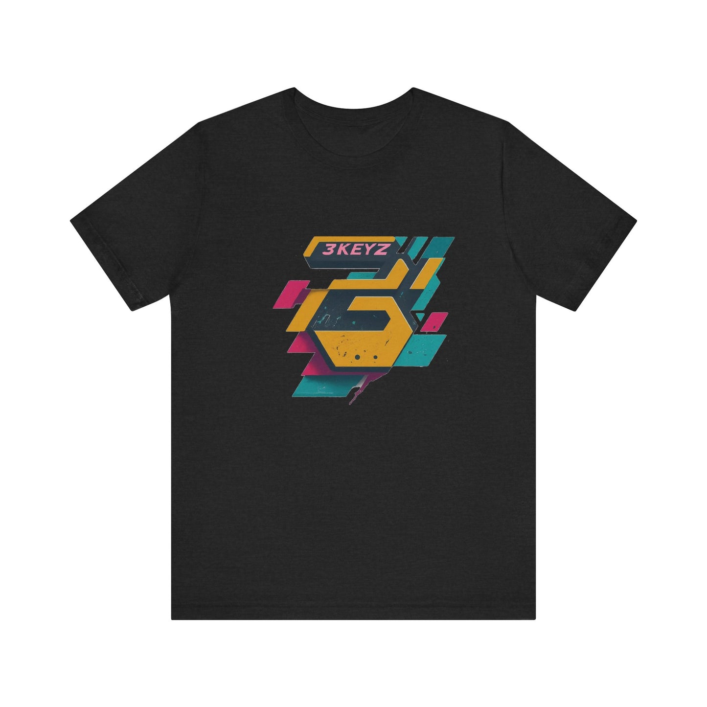 3keyz BIg 3 Paint Splatter1 Unisex T-Shirt