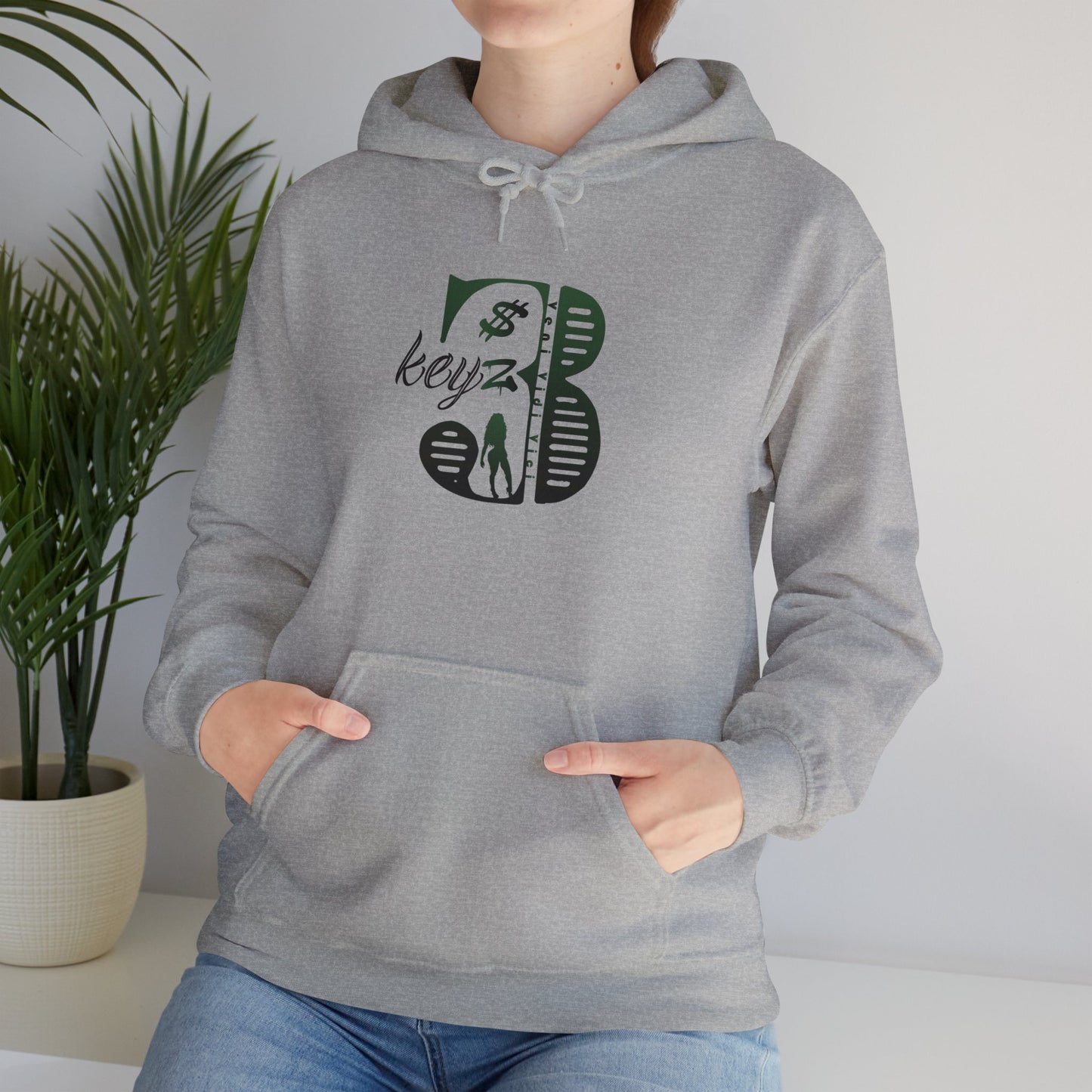 3Keyz Original Drip Unisex hoodie Green/Black
