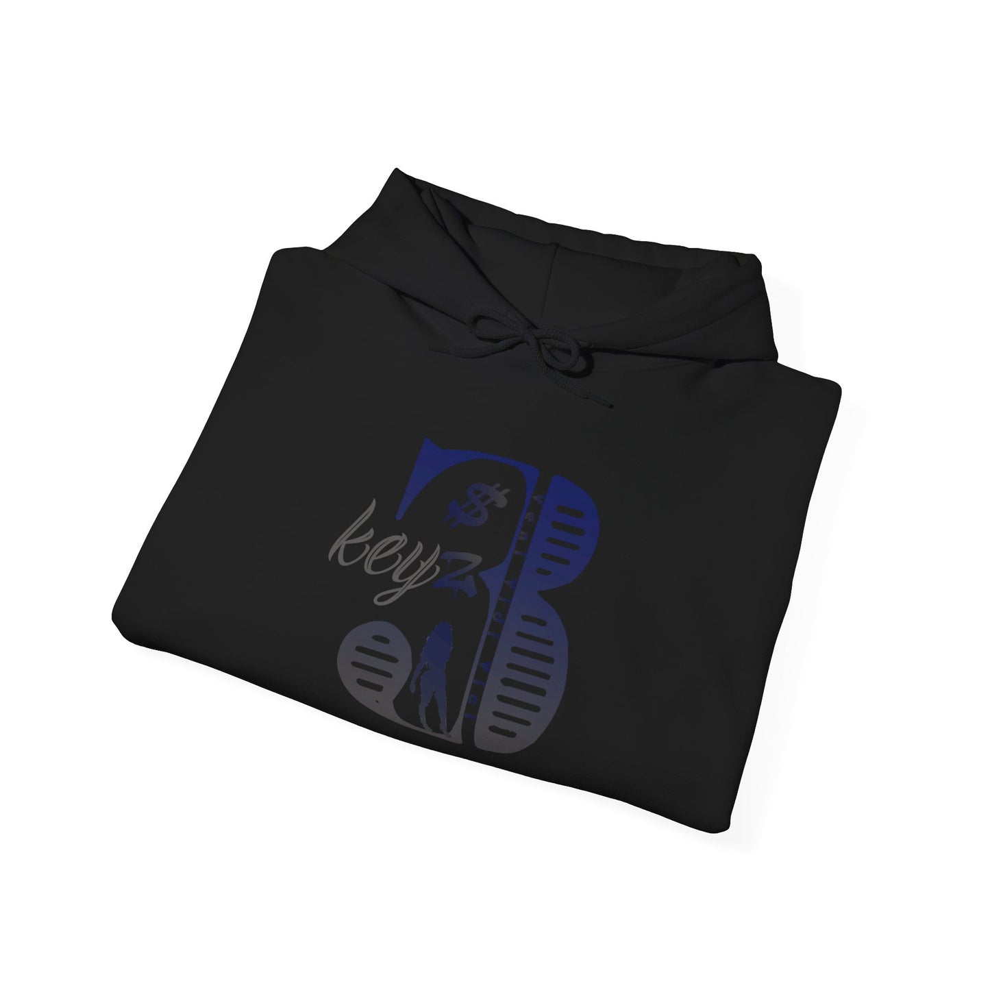 3keyz Original Drip Unisex Hoodie Blue/Grey