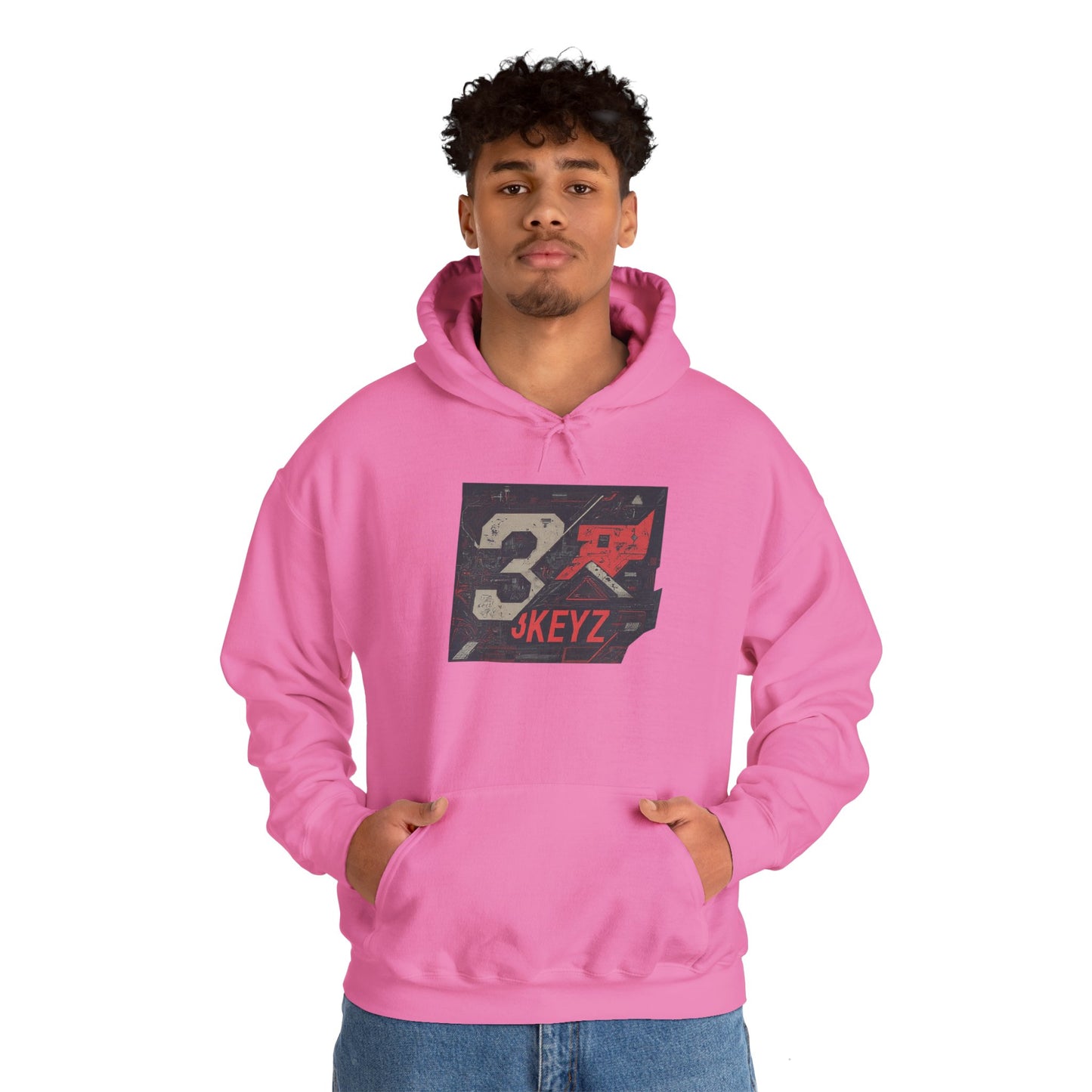 3keyz Big 3 Abstract Hoodie
