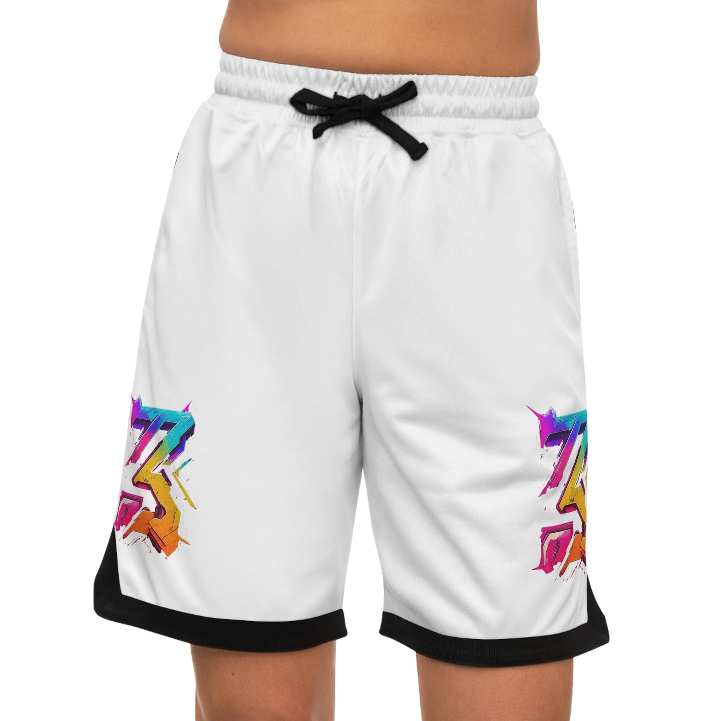 Basketball Shorts - 'Big 3 Splash' Design