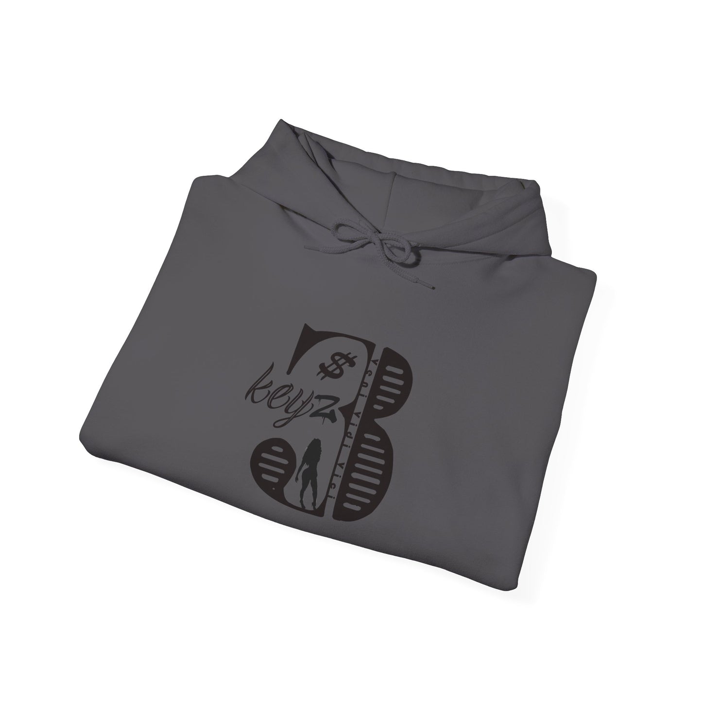 3Keyz Original Drip Unisex hoodie Black.