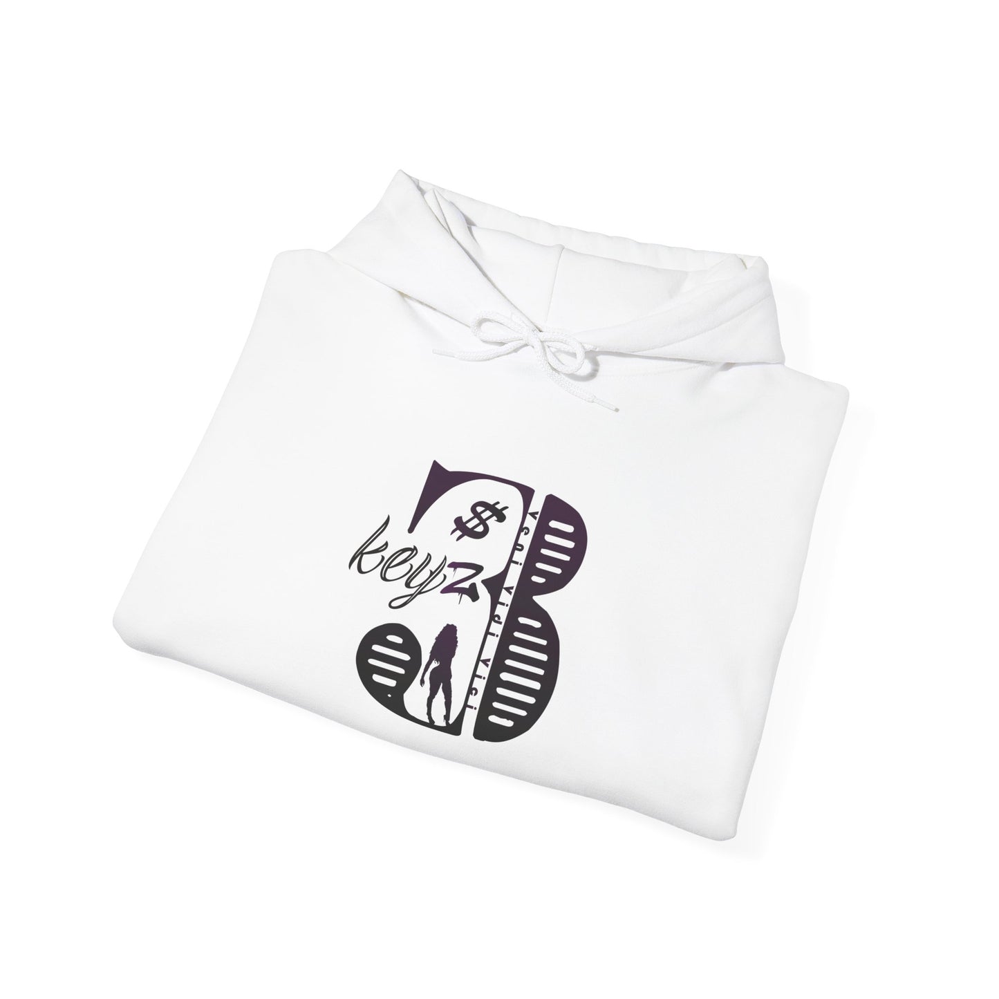 3Keyz Original Drip Unisex hoodie in Purple/Black