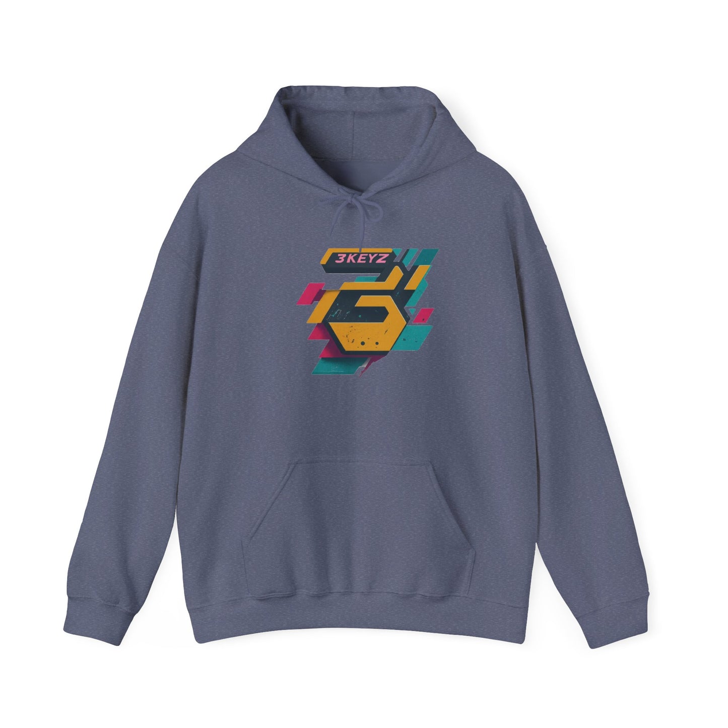 3keyz Big 3 Paint Splatter2 Hoodie