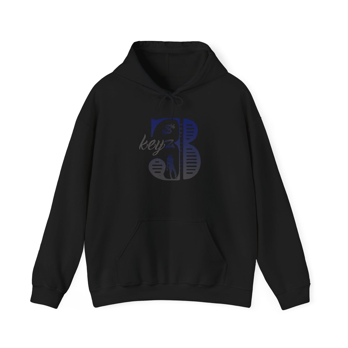 3keyz Original Drip Unisex Hoodie Blue/Grey