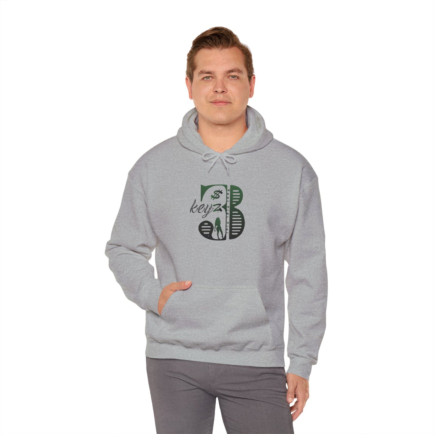 3Keyz Original Drip Unisex hoodie Green/Black