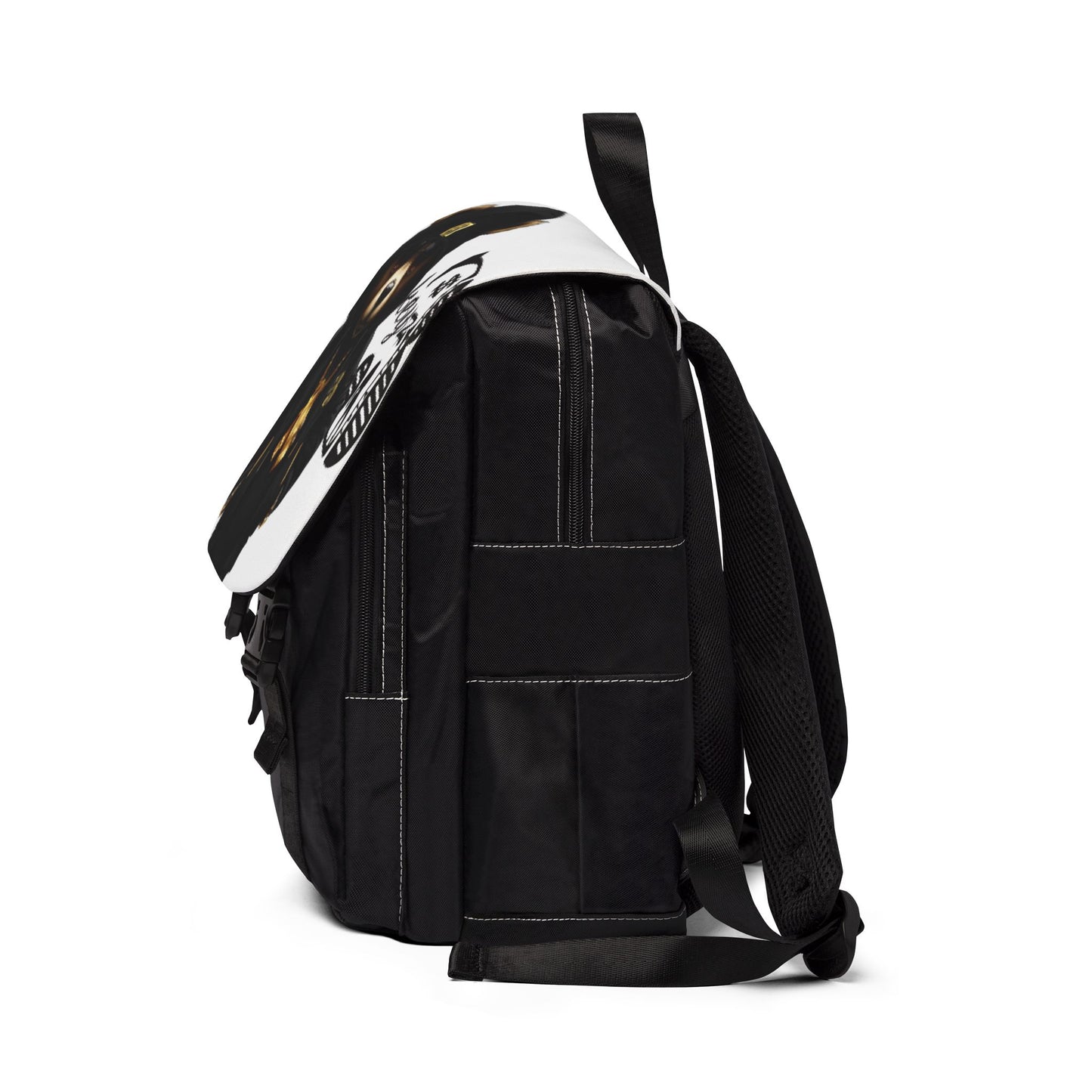3keyz OG Teddy Backpack Black Drip Design