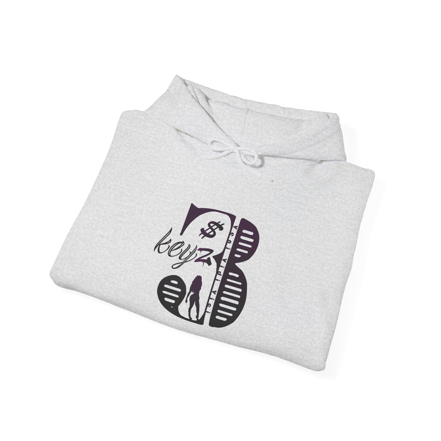 3Keyz Original Drip Unisex hoodie in Purple/Black
