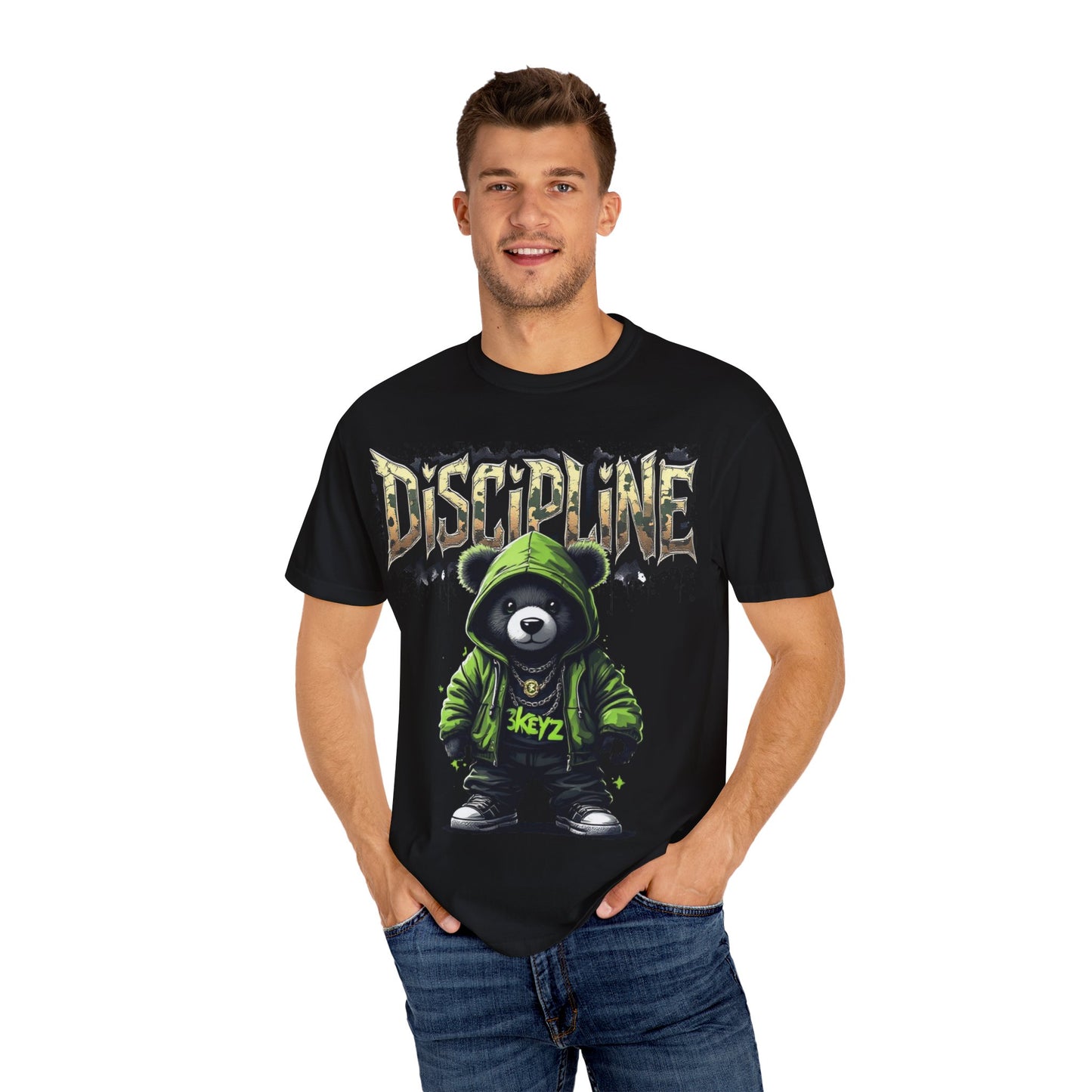 Green Teddy Discipline T
