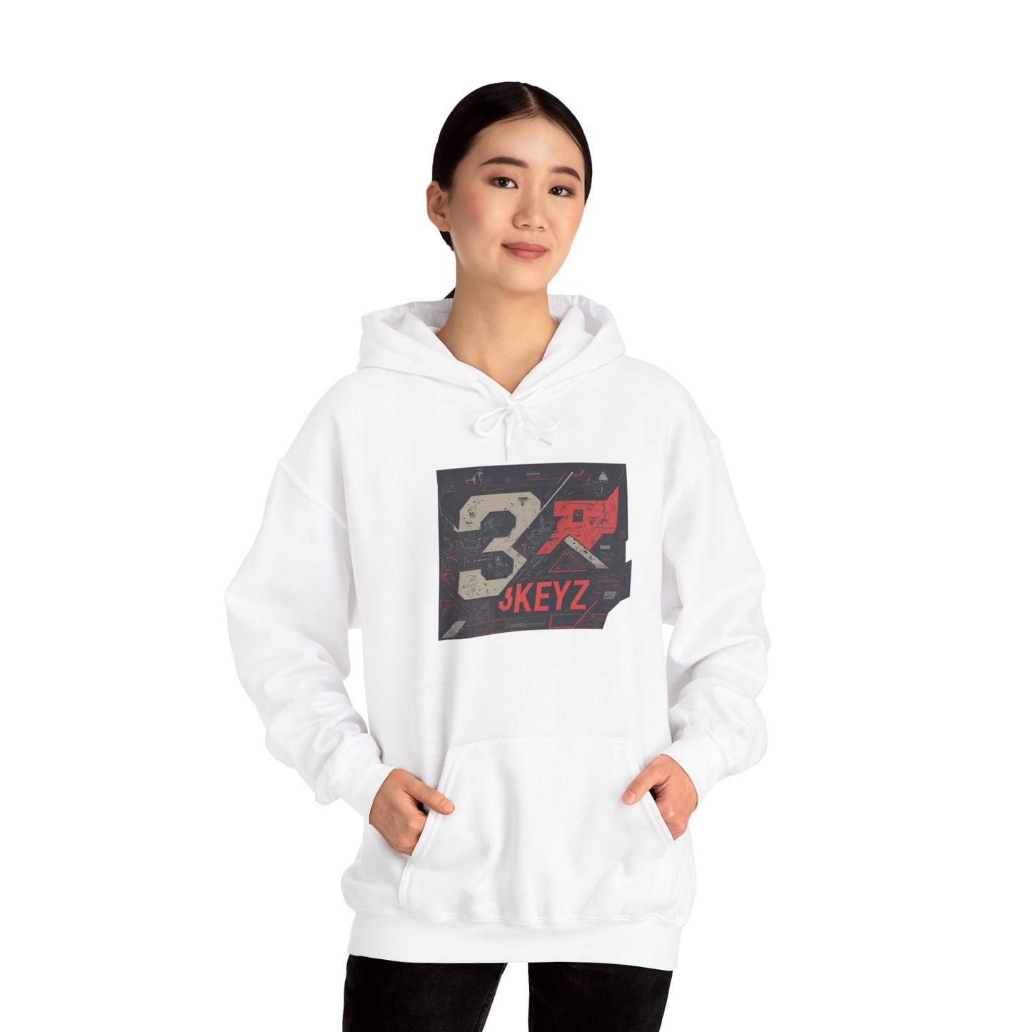 3keyz Big 3 Abstract Hoodie