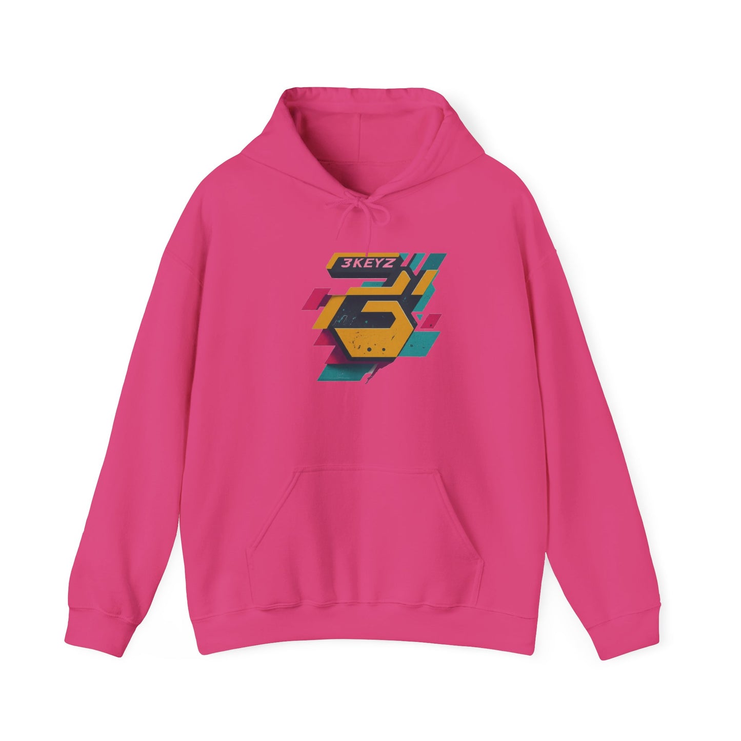 3keyz Big 3 Paint Splatter2 Hoodie