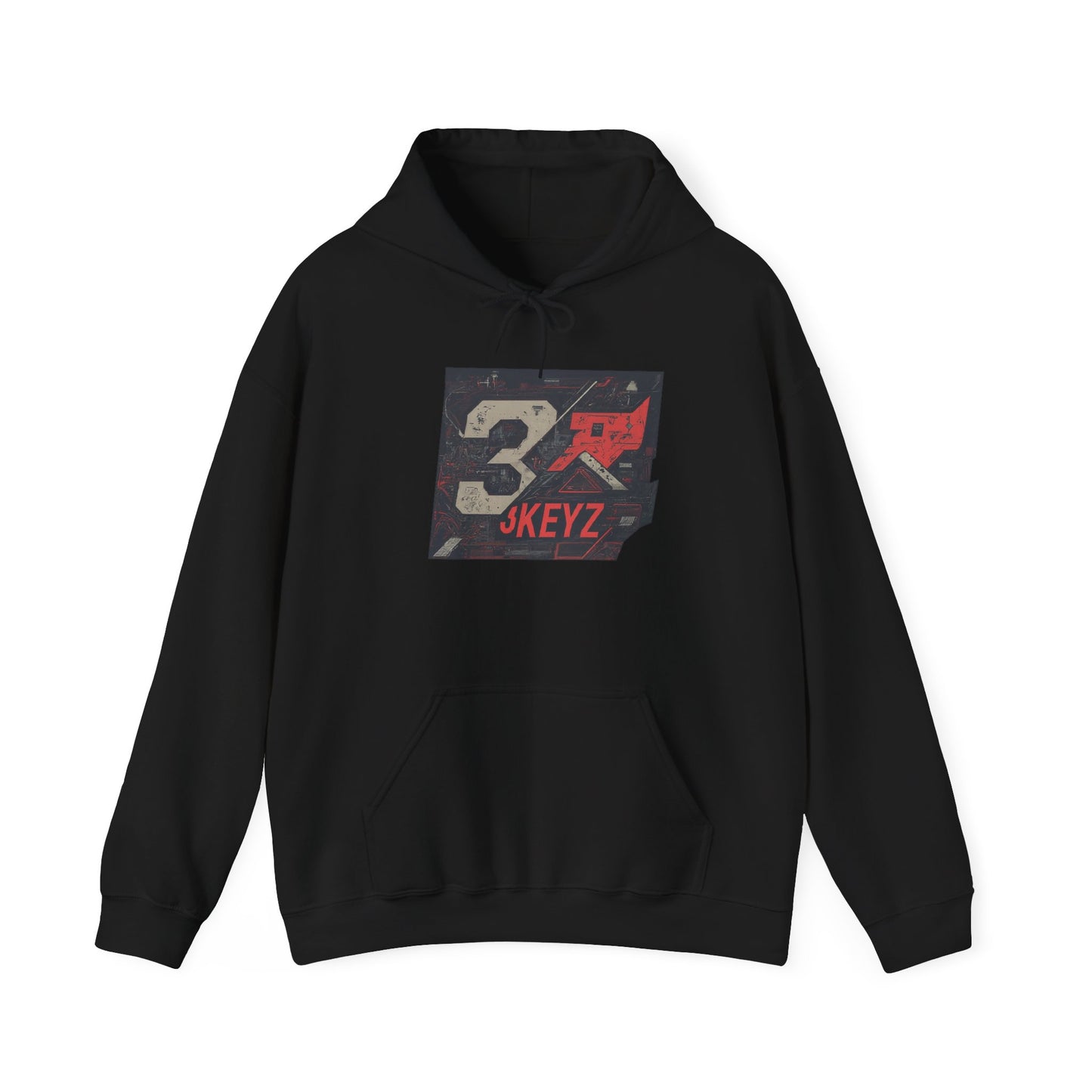 3keyz Big 3 Abstract Hoodie