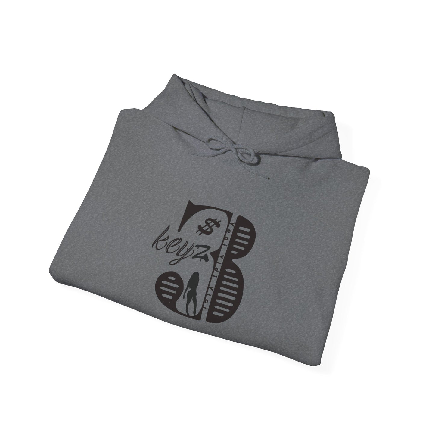 3Keyz Original Drip Unisex hoodie Black.