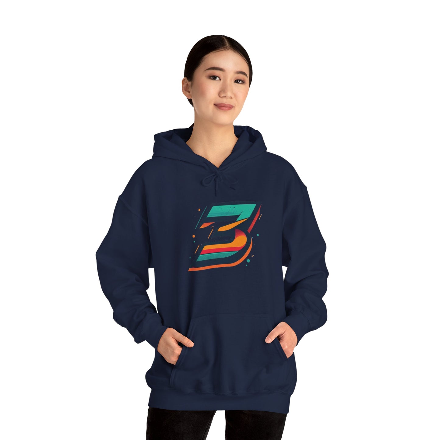 3keyz Big 3 Wavey Unisex Hoodie