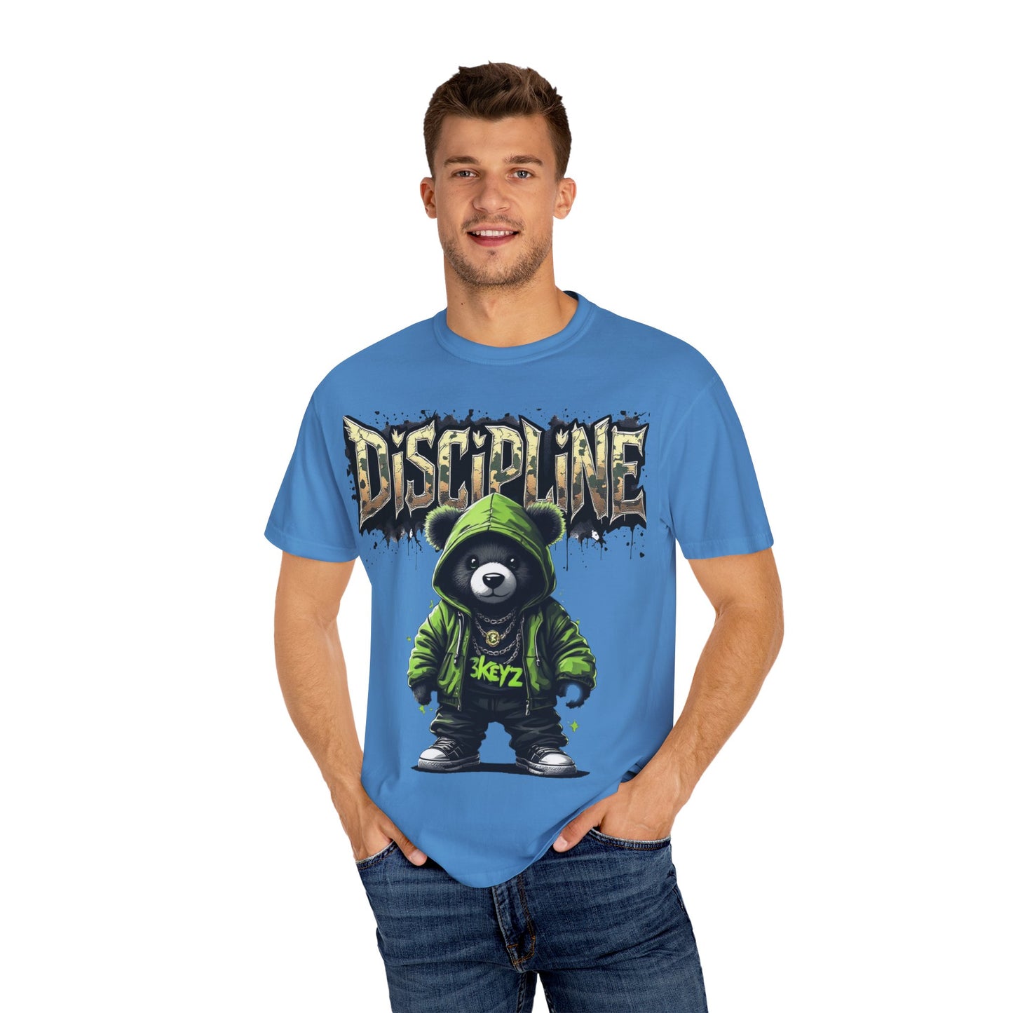 Green Teddy Discipline T