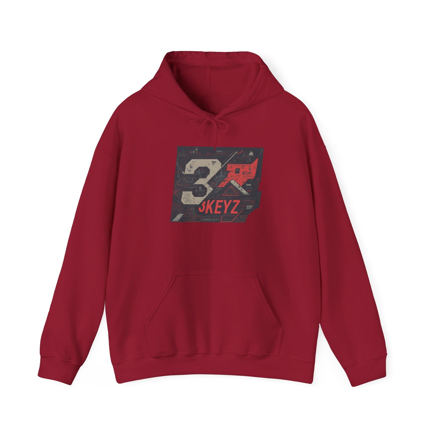 3keyz Big 3 Abstract Hoodie