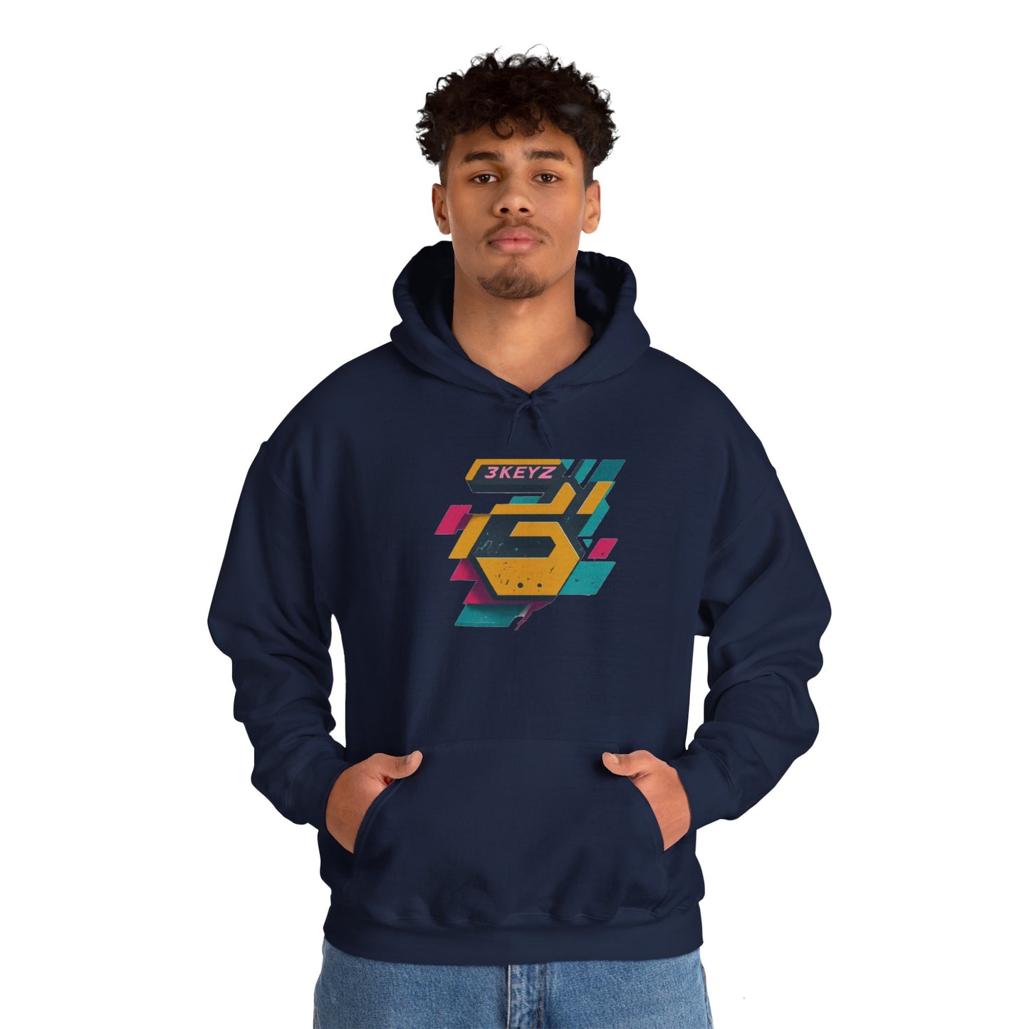 3keyz Big 3 Paint Splatter2 Hoodie
