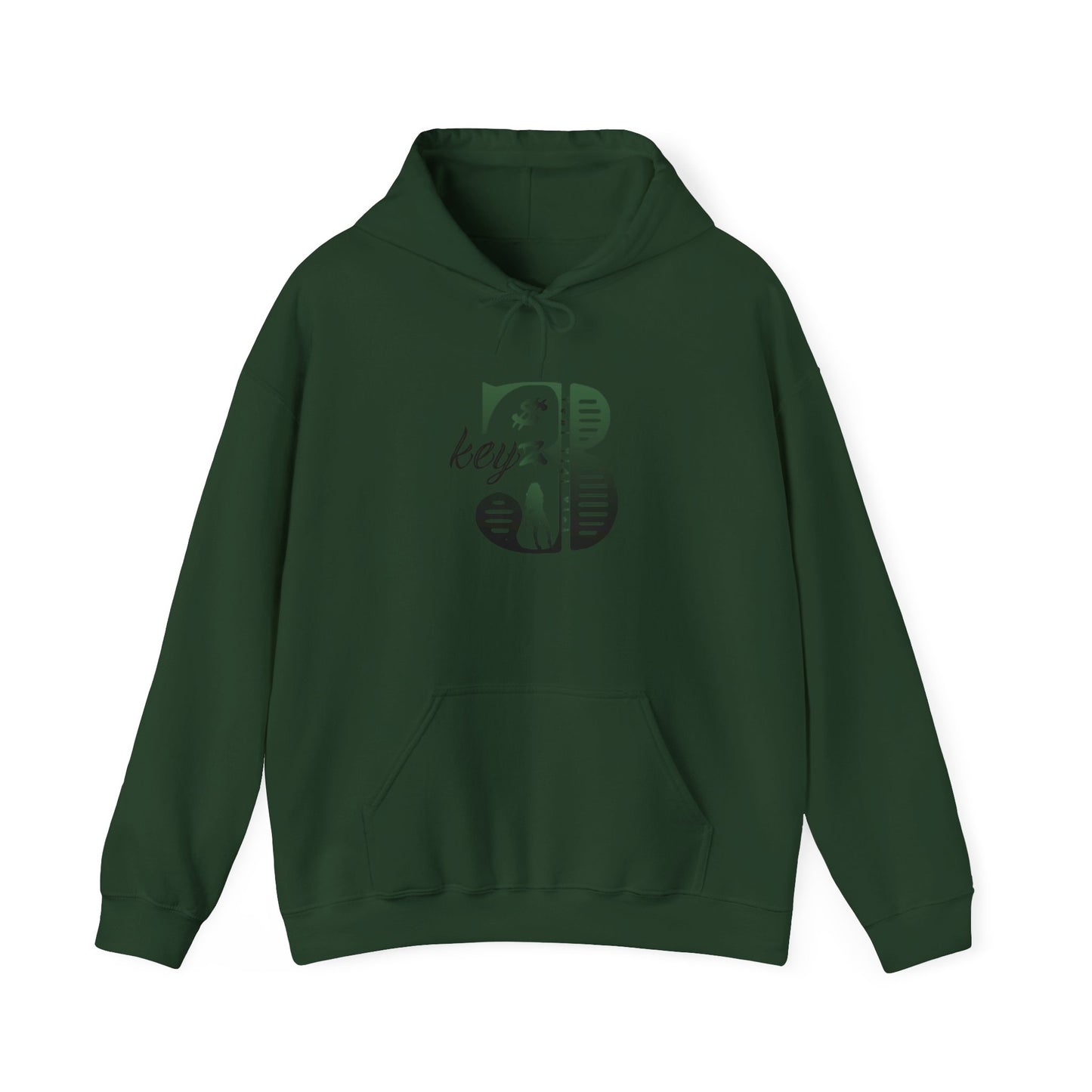 3Keyz Original Drip Unisex hoodie Green/Black