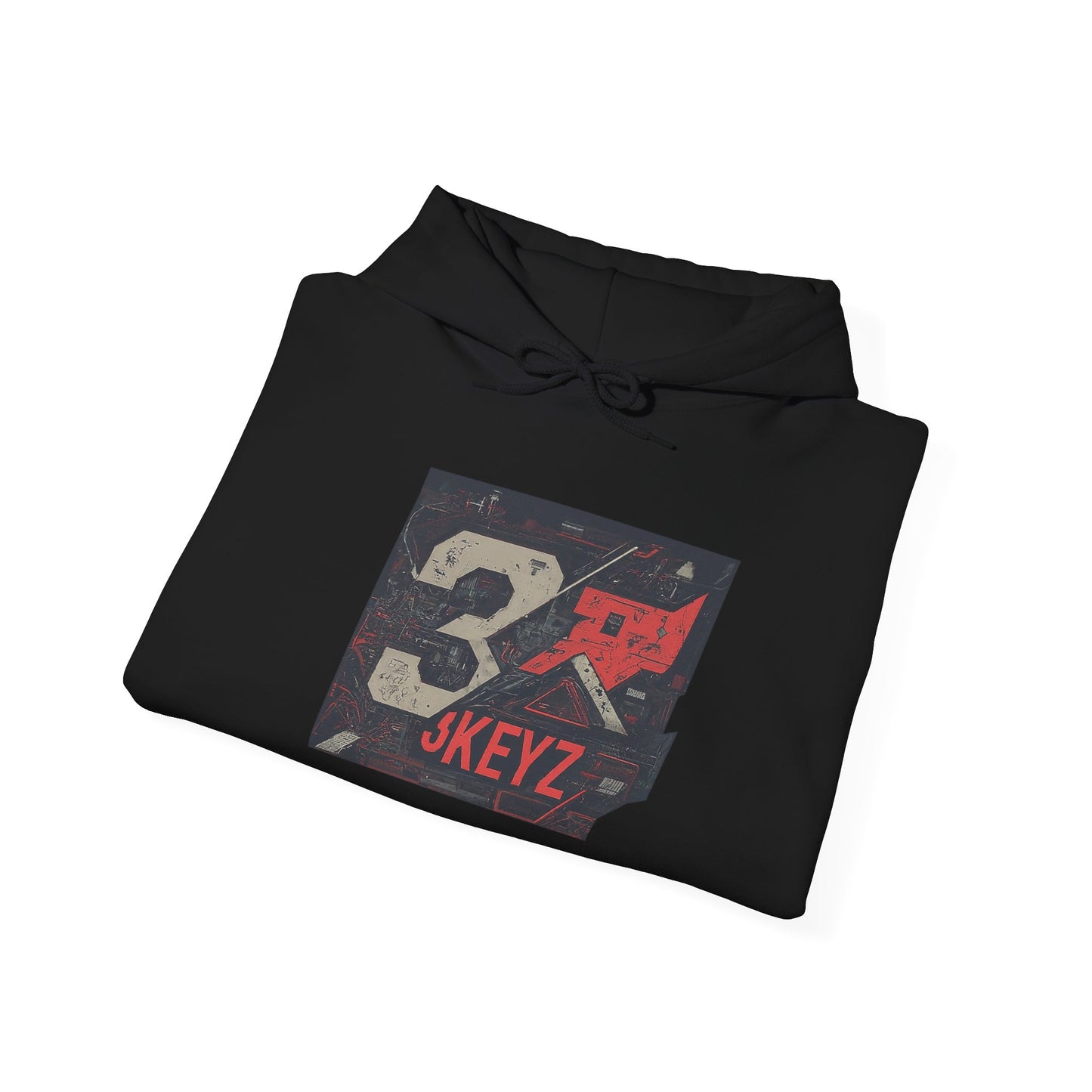 3keyz Big 3 Abstract Hoodie