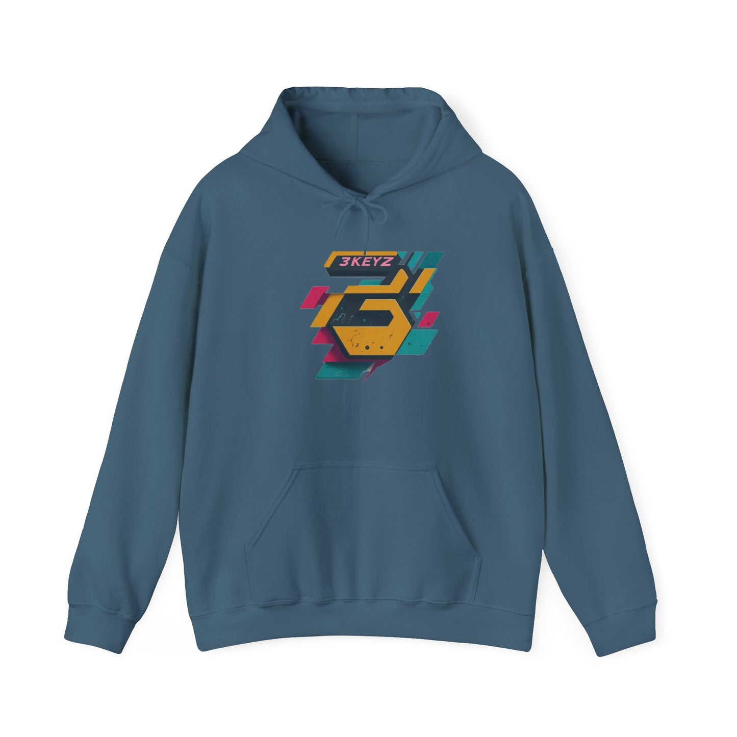 3keyz Big 3 Paint Splatter2 Hoodie