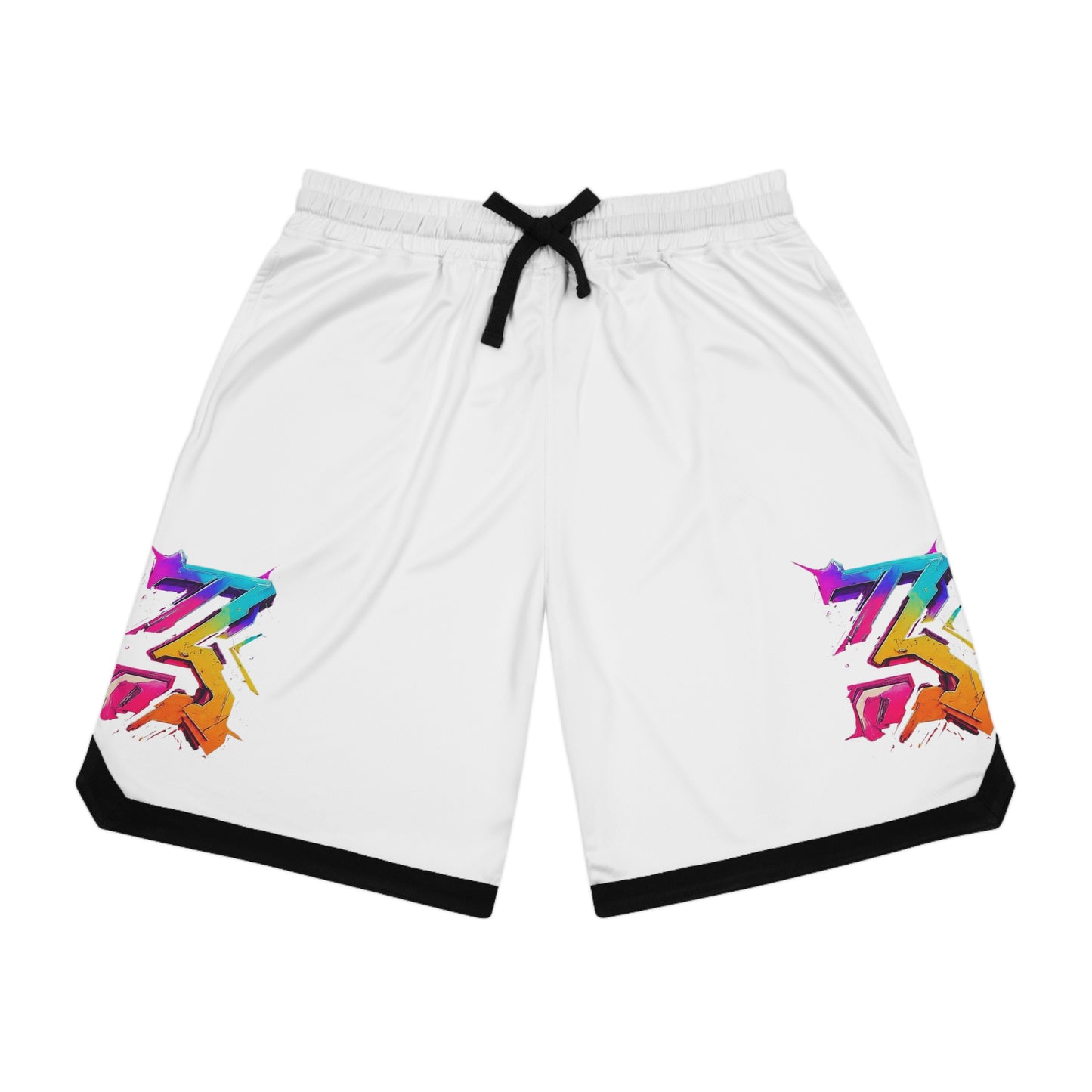 Basketball Shorts - 'Big 3 Splash' Design