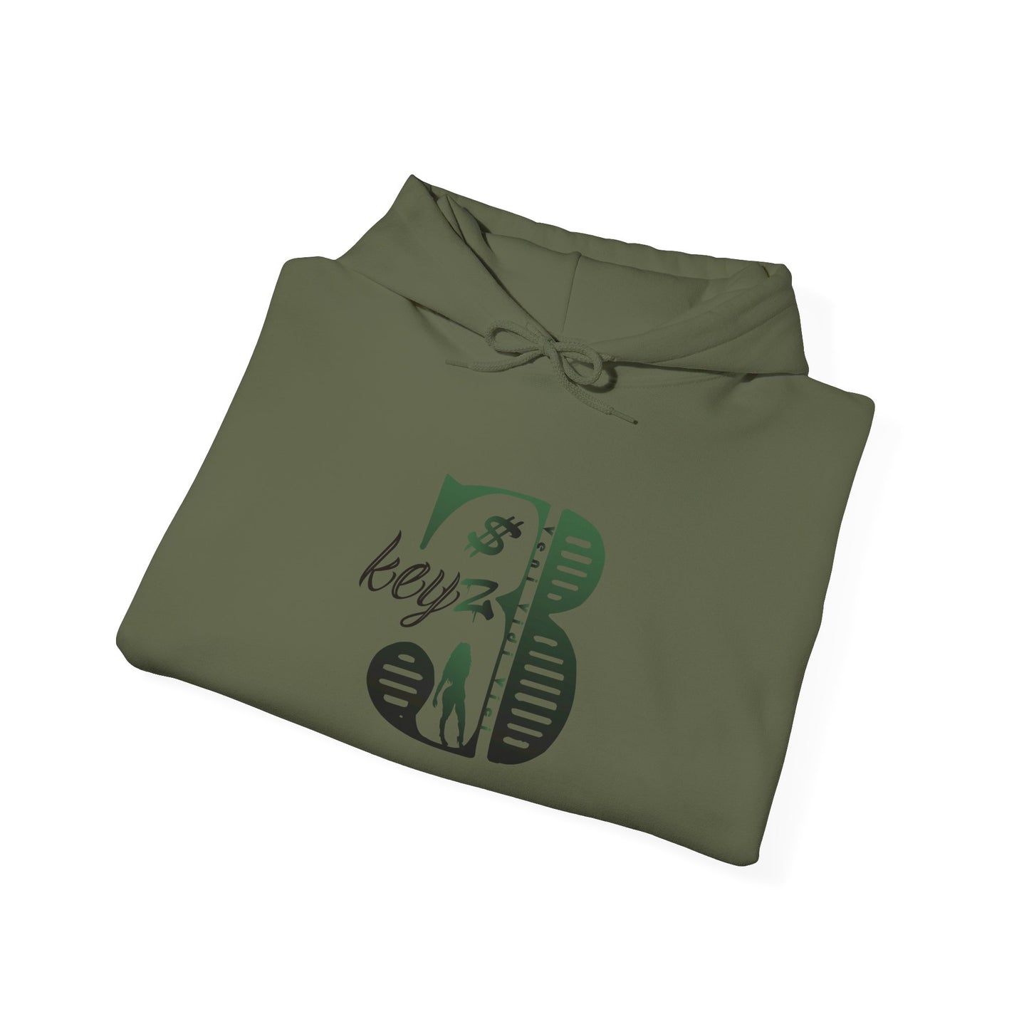 3Keyz Original Drip Unisex hoodie Green/Black