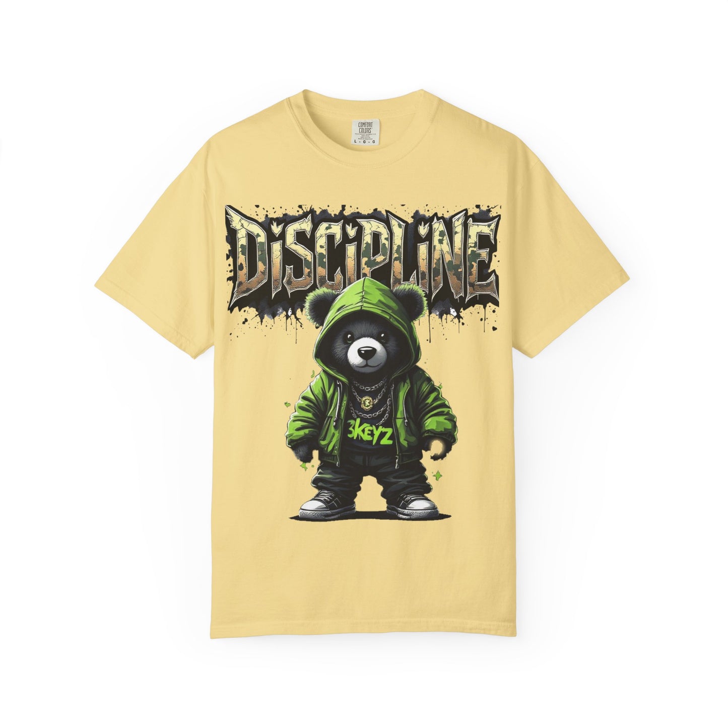 Green Teddy Discipline T