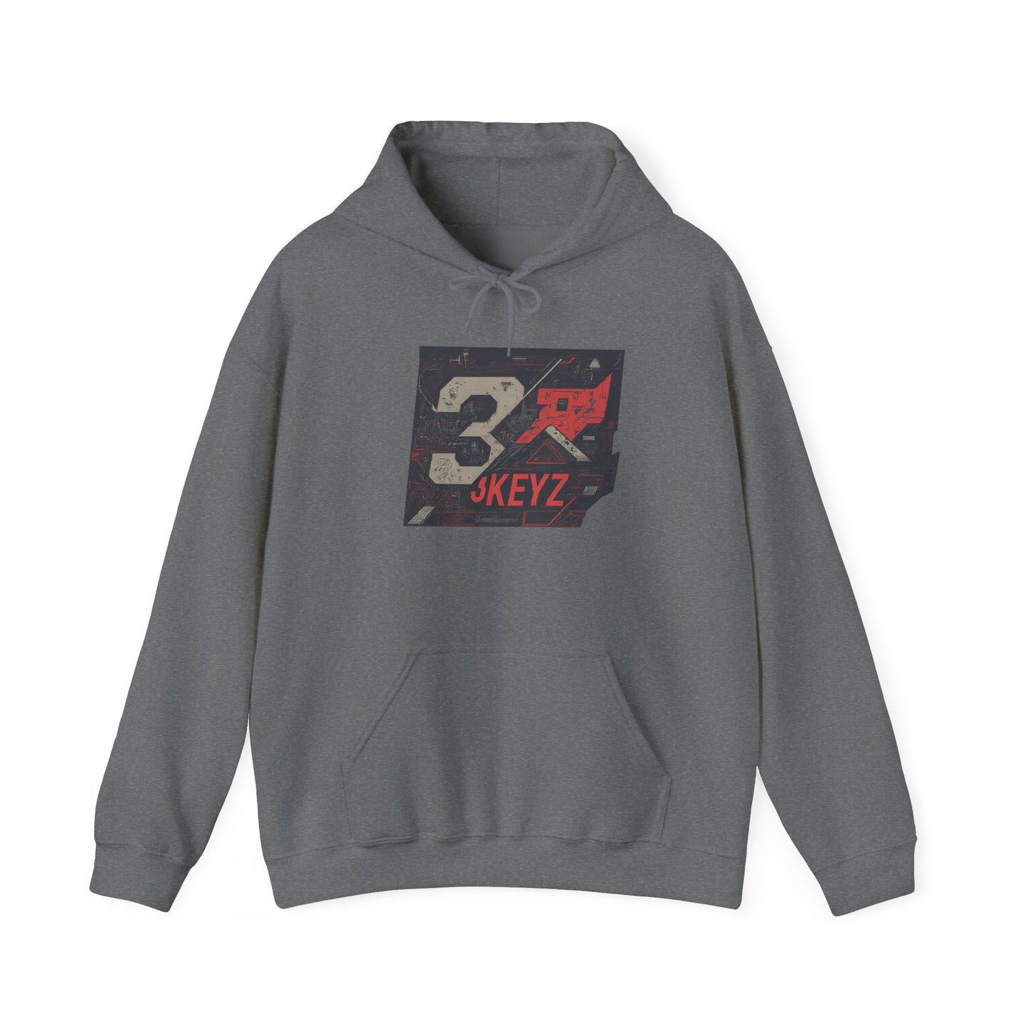 3keyz Big 3 Abstract Hoodie
